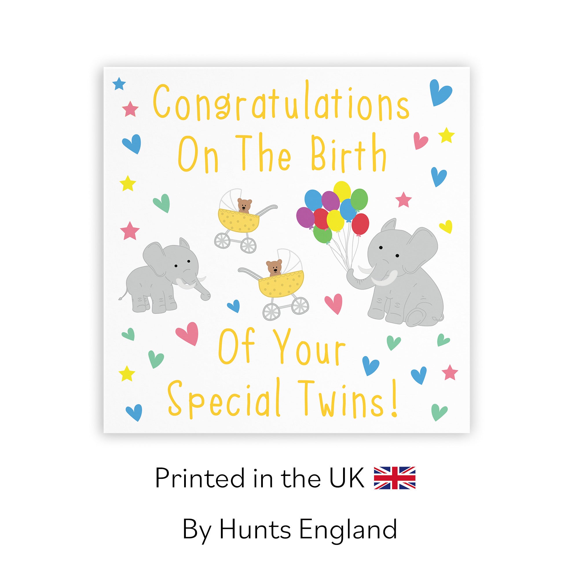 Congratulations New Baby Twins Card Iconic - Default Title (TH02714)