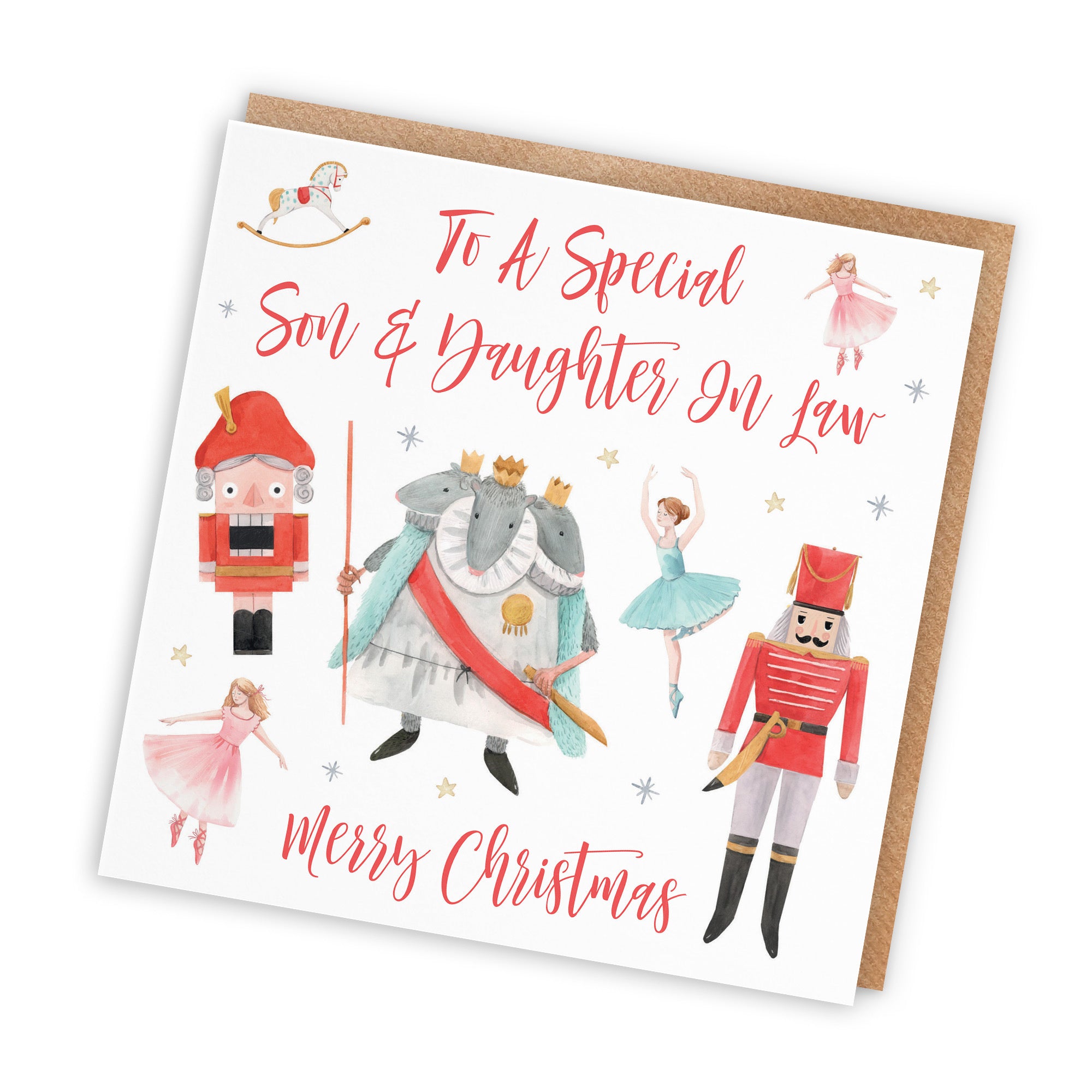 Son And Daughter In Law Christmas Card Nutcracker - Default Title (TH02715)