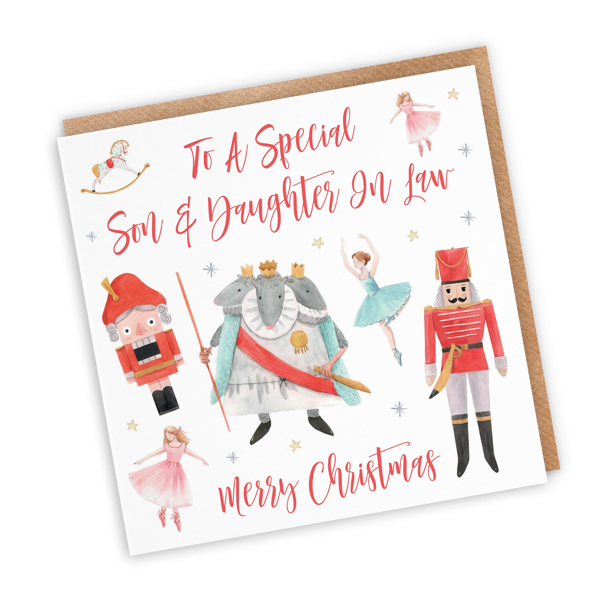 Son And Daughter In Law Christmas Card Nutcracker - Default Title (TH02715)