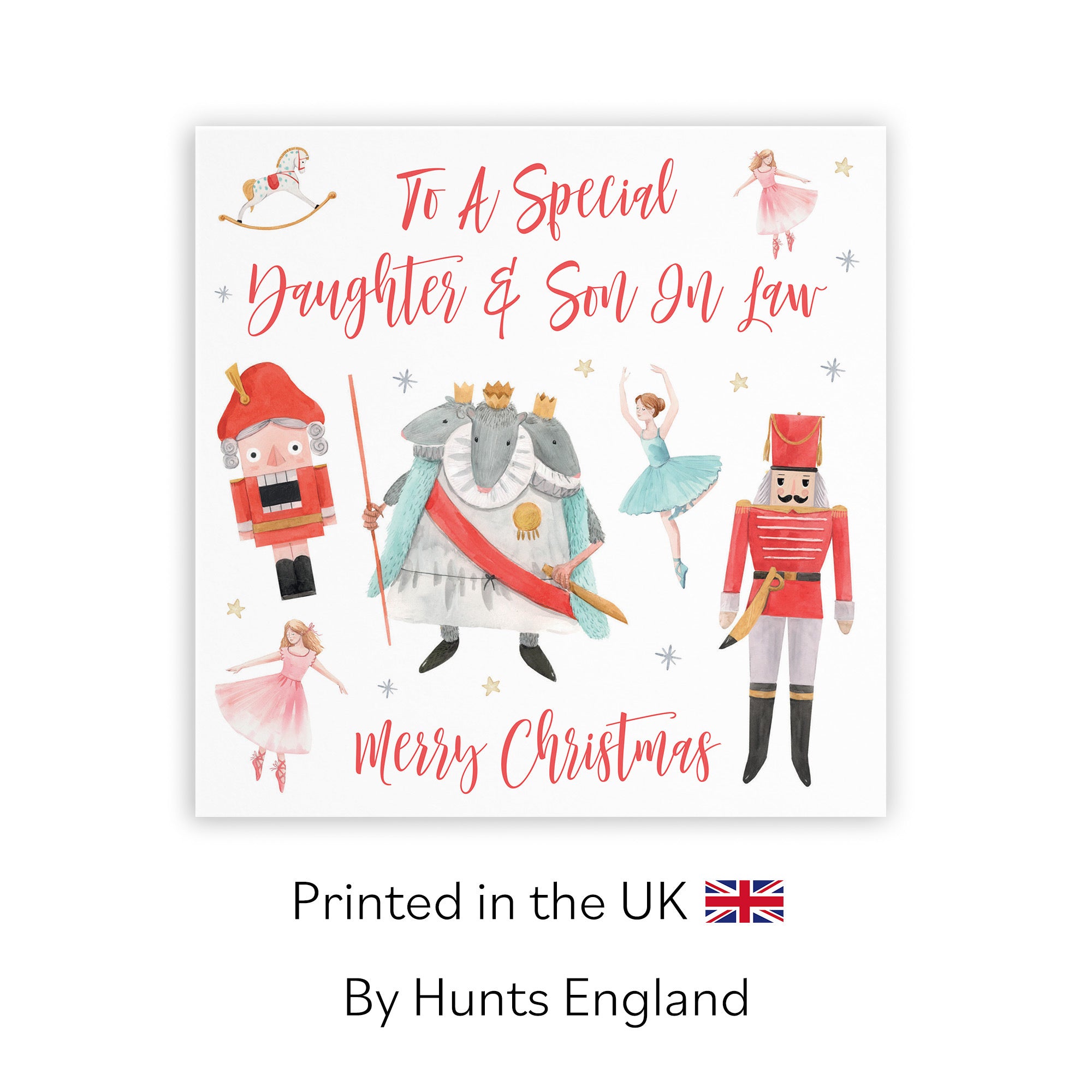Daughter And Son In Law Christmas Card Nutcracker - Default Title (TH02716)