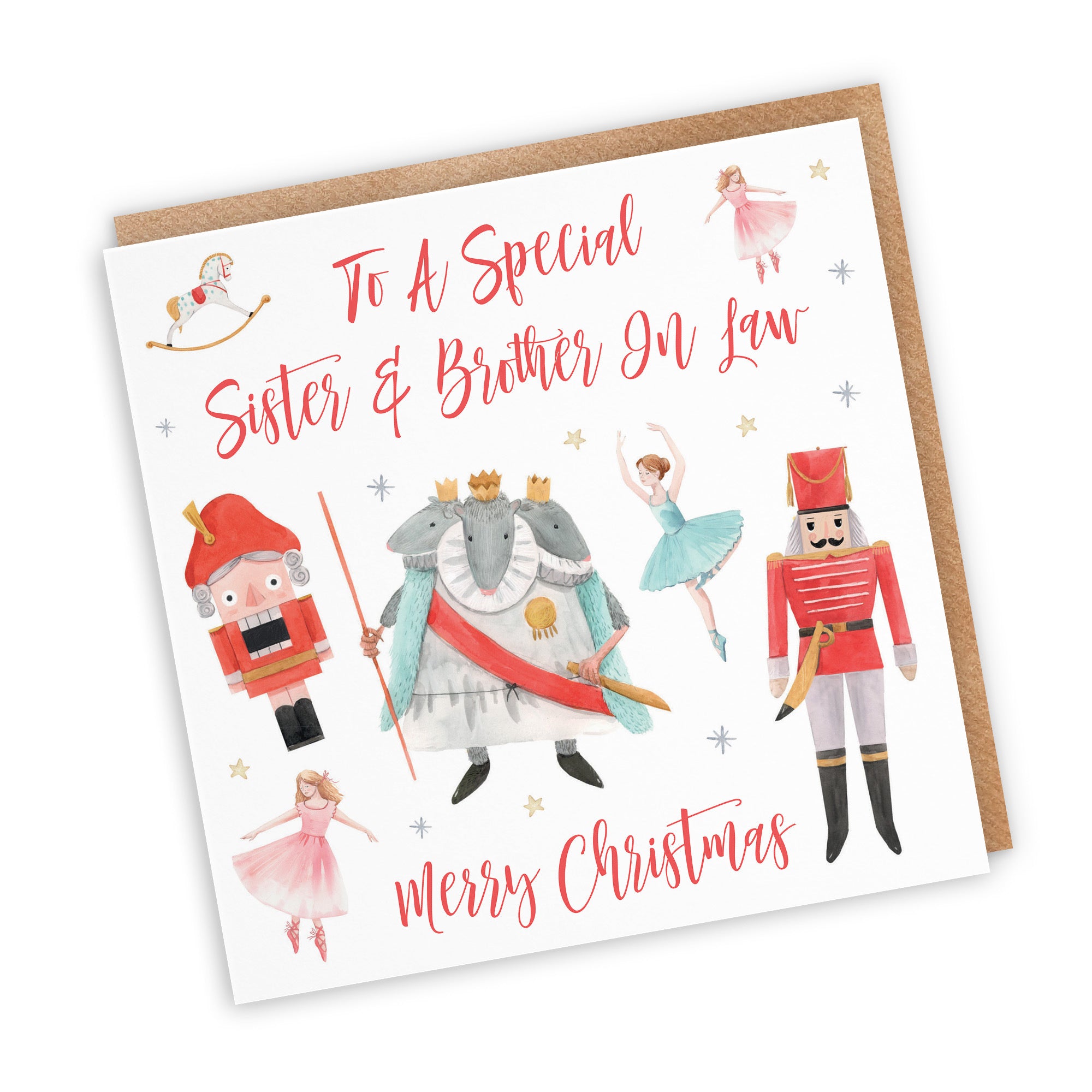 Sister And Brother In Law Christmas Card Nutcracker - Default Title (TH02723)