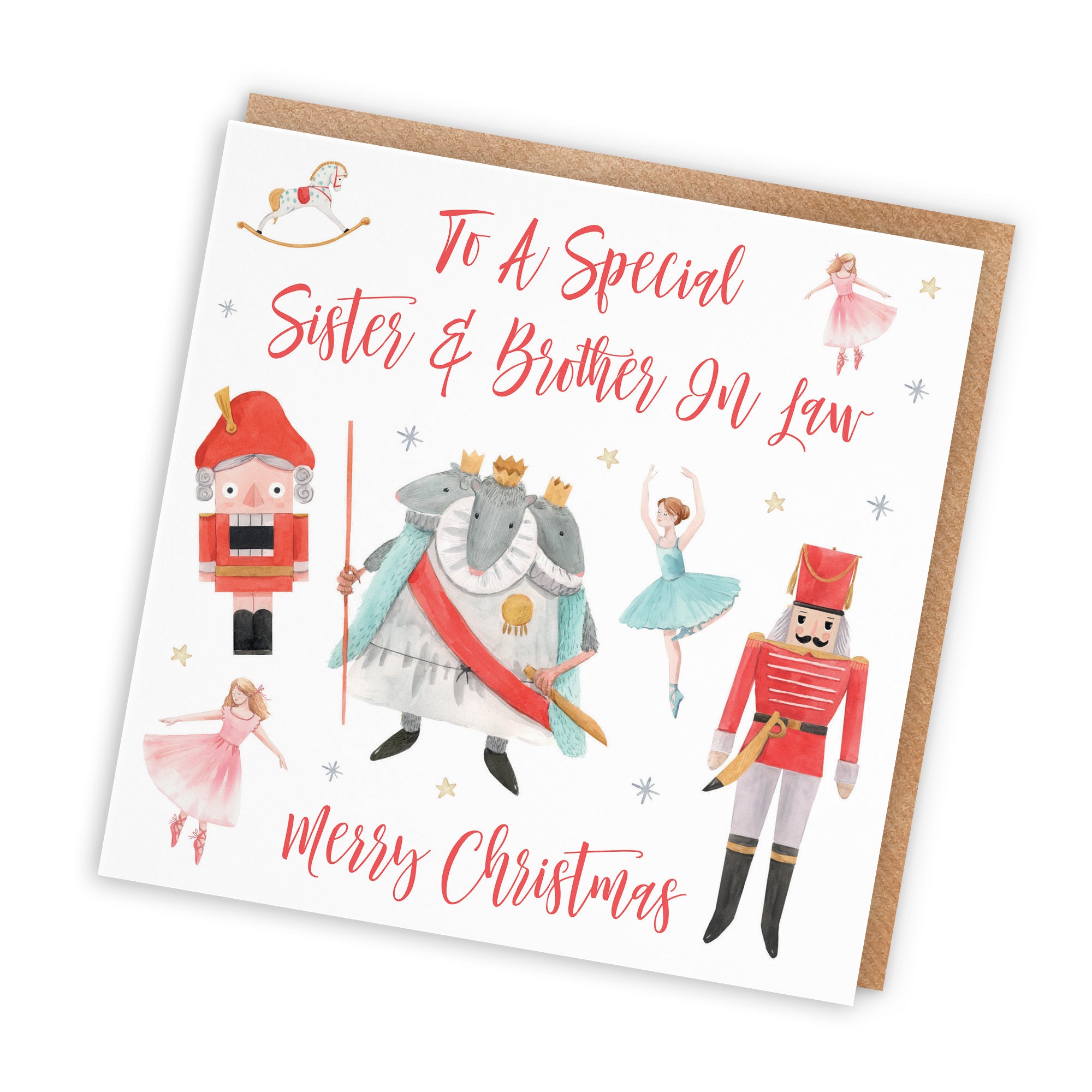 Sister And Brother In Law Christmas Card Nutcracker - Default Title (TH02723)