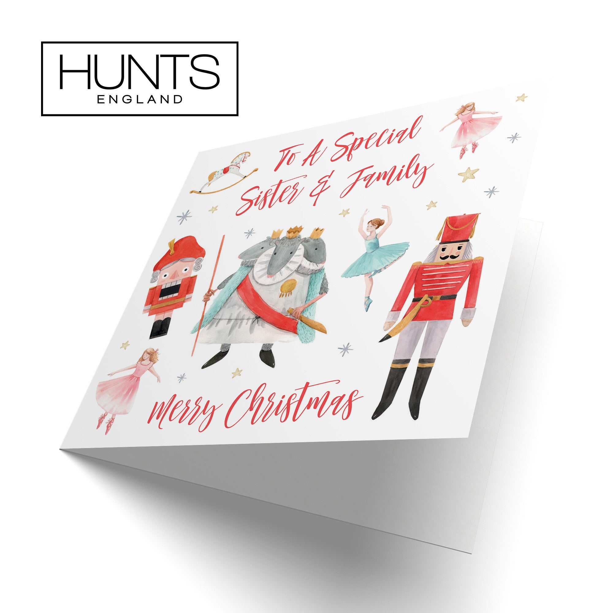 Sister And Family Christmas Card Nutcracker - Default Title (TH02724)