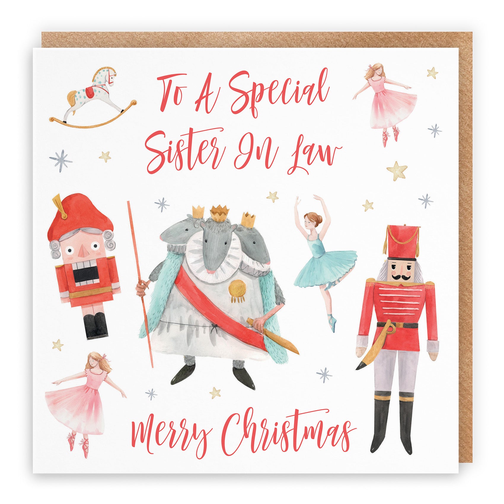 Sister In Law Christmas Card Nutcracker - Default Title (TH02727)