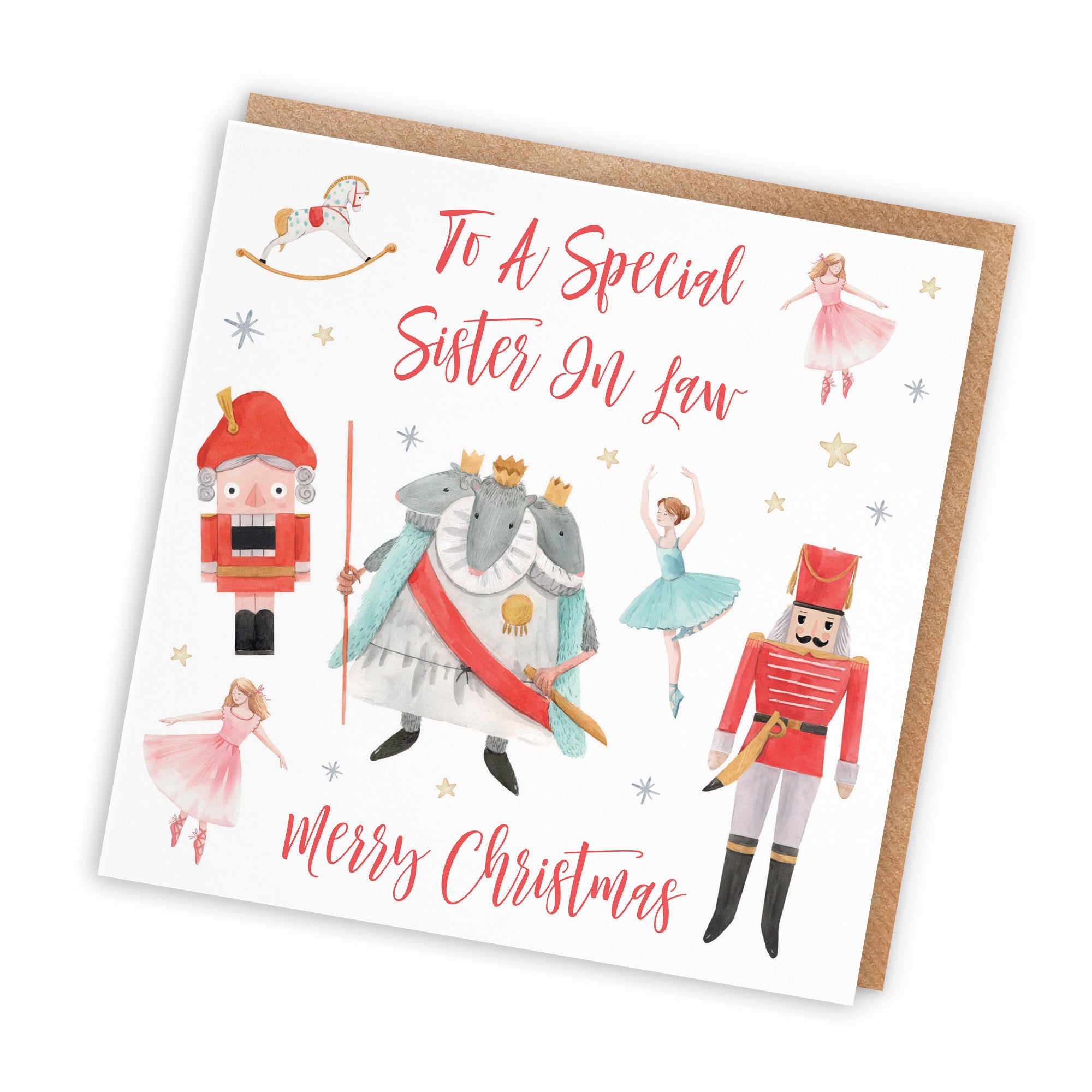 Sister In Law Christmas Card Nutcracker - Default Title (TH02727)