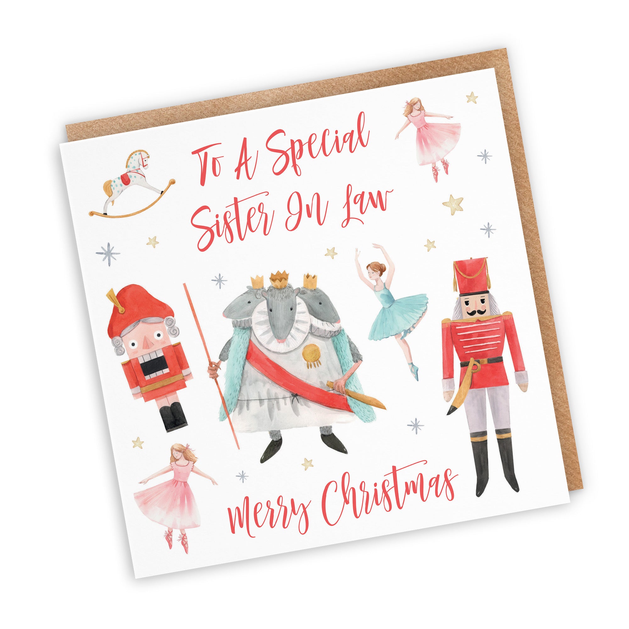 Sister In Law Christmas Card Nutcracker - Default Title (TH02727)