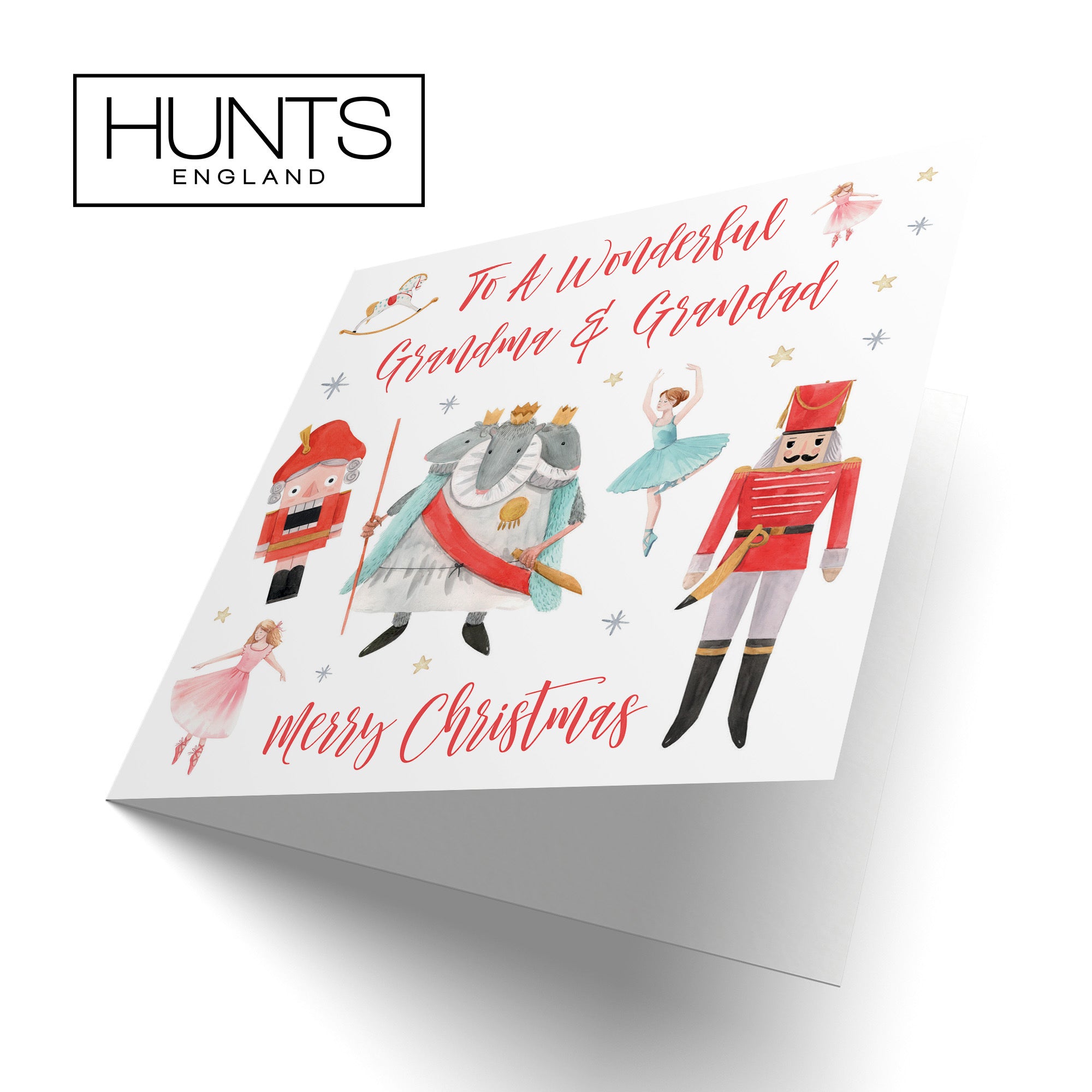 Grandma And Grandad Christmas Card Nutcracker - Default Title (TH02729)
