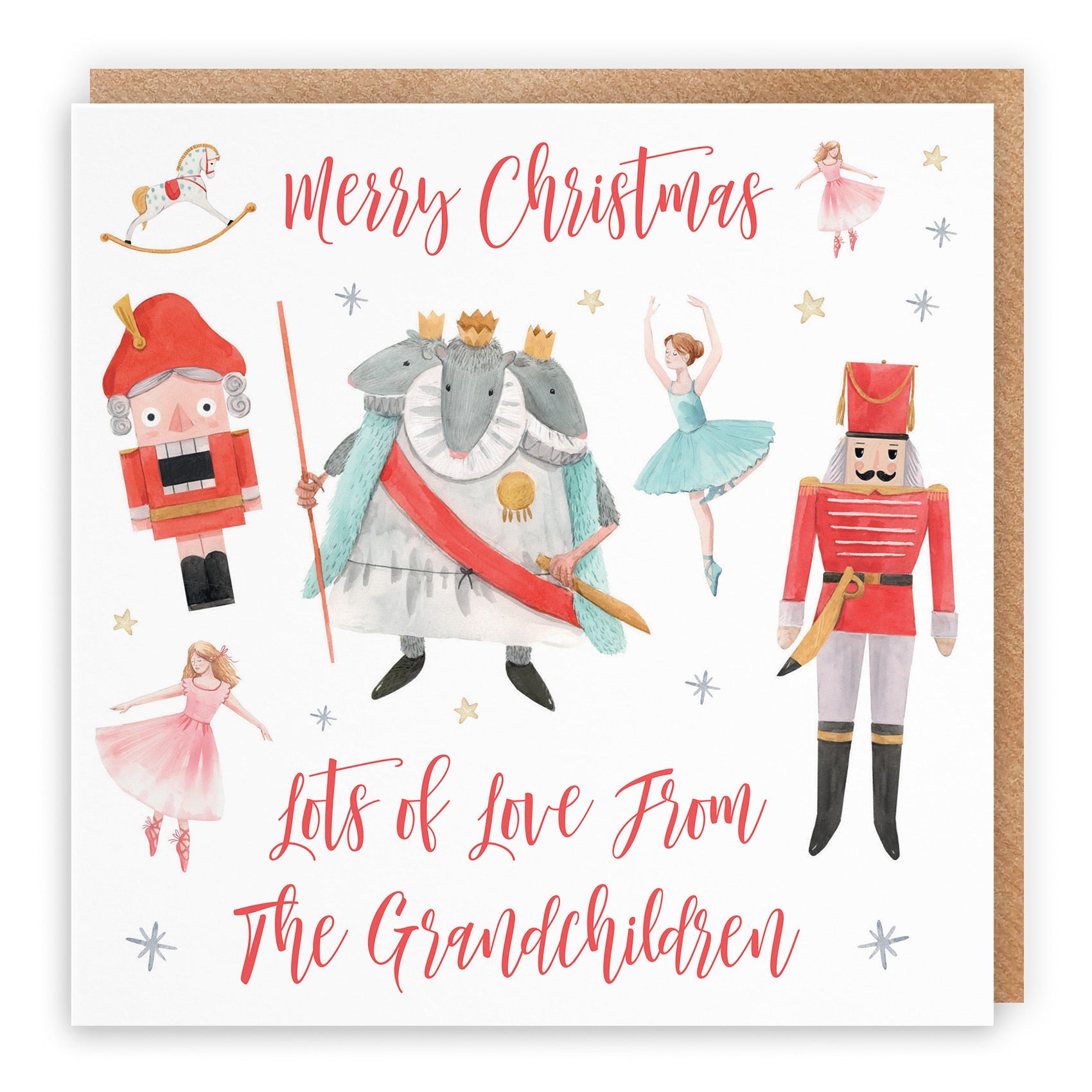From The Grandchildren Christmas Card Nutcracker - Default Title (TH02732)