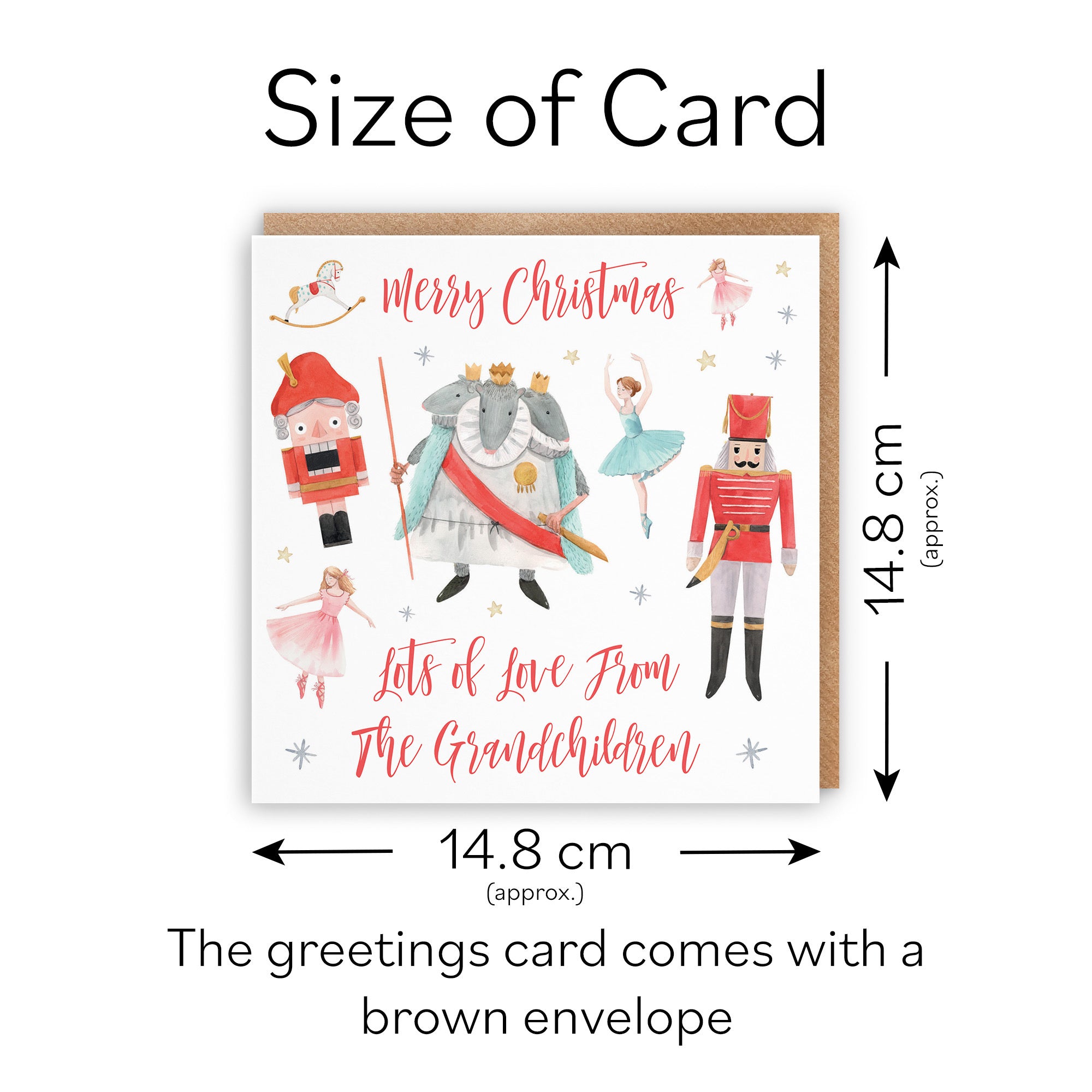 From The Grandchildren Christmas Card Nutcracker - Default Title (TH02732)