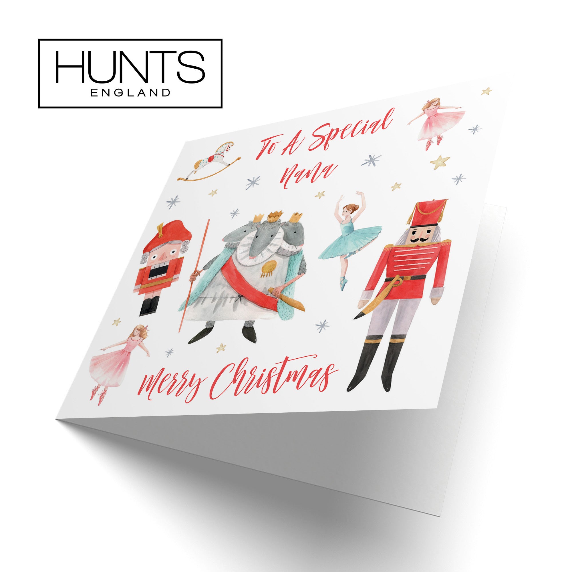 Nana Christmas Card Nutcracker - Default Title (TH02734)