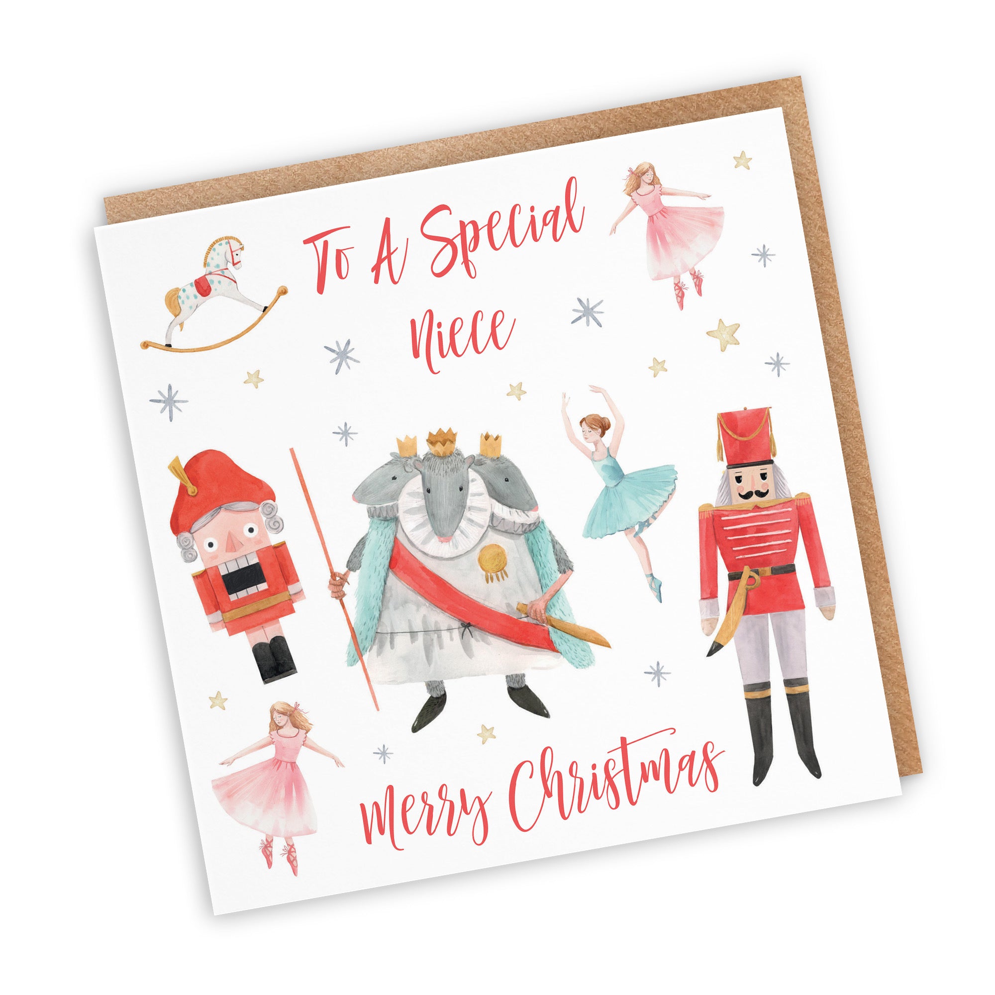 Niece Christmas Card Nutcracker - Default Title (TH02737)
