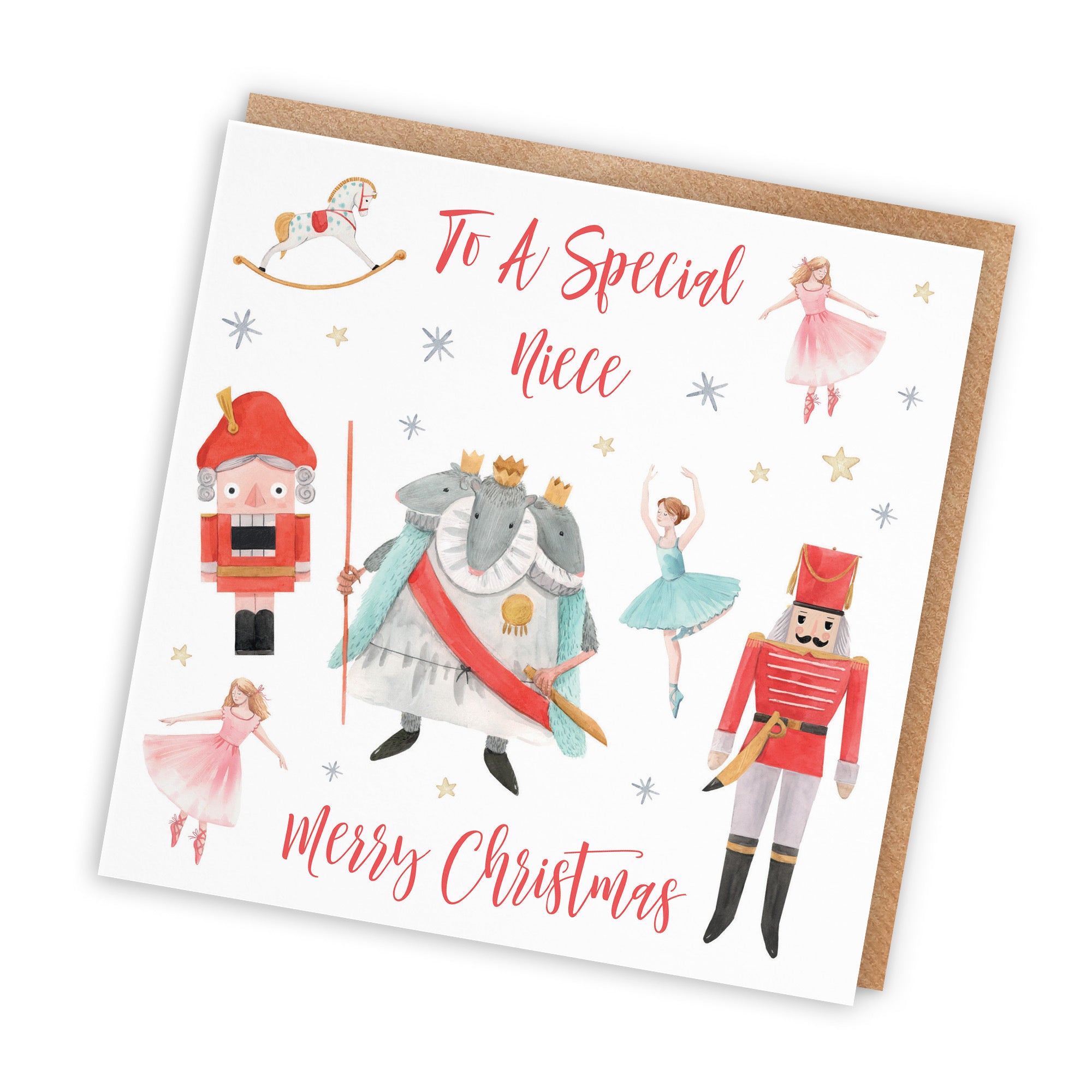 Niece Christmas Card Nutcracker - Default Title (TH02737)