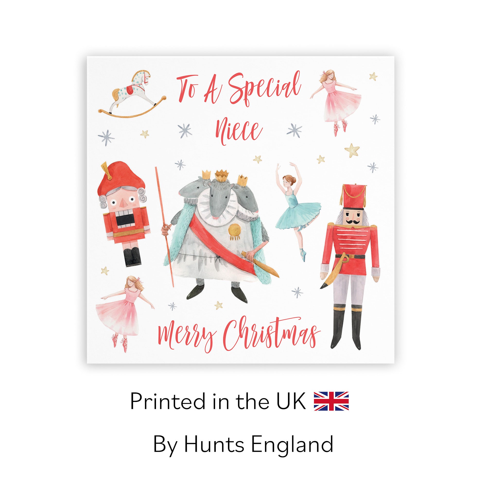 Niece Christmas Card Nutcracker - Default Title (TH02737)