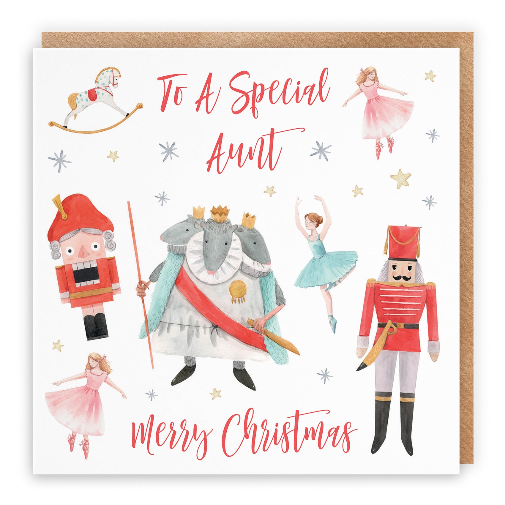 Aunt Christmas Card Nutcracker - Default Title (TH02744)
