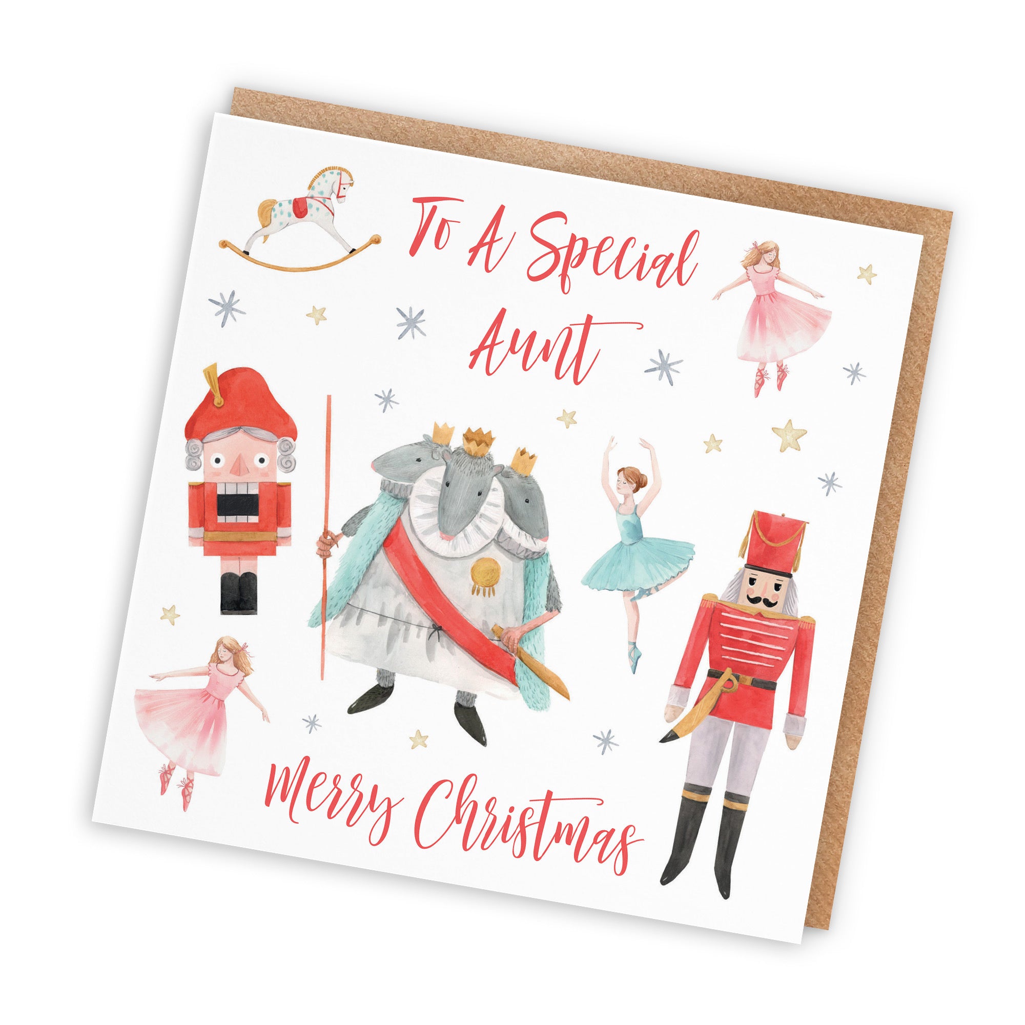 Aunt Christmas Card Nutcracker - Default Title (TH02744)
