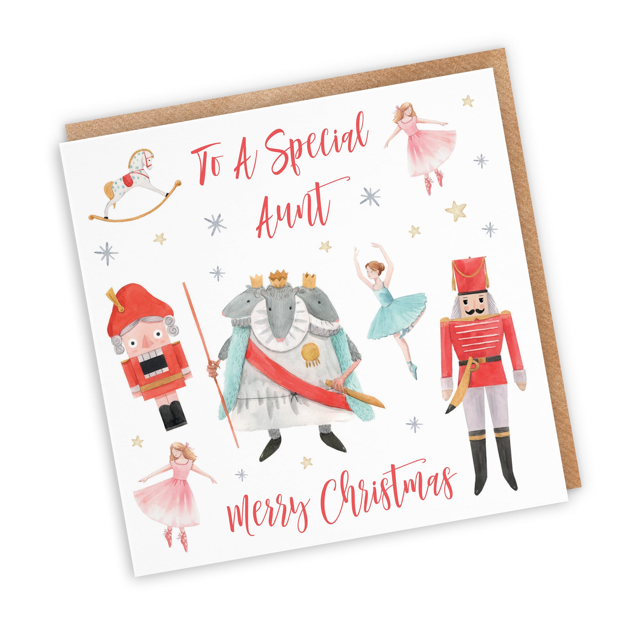 Aunt Christmas Card Nutcracker - Default Title (TH02744)