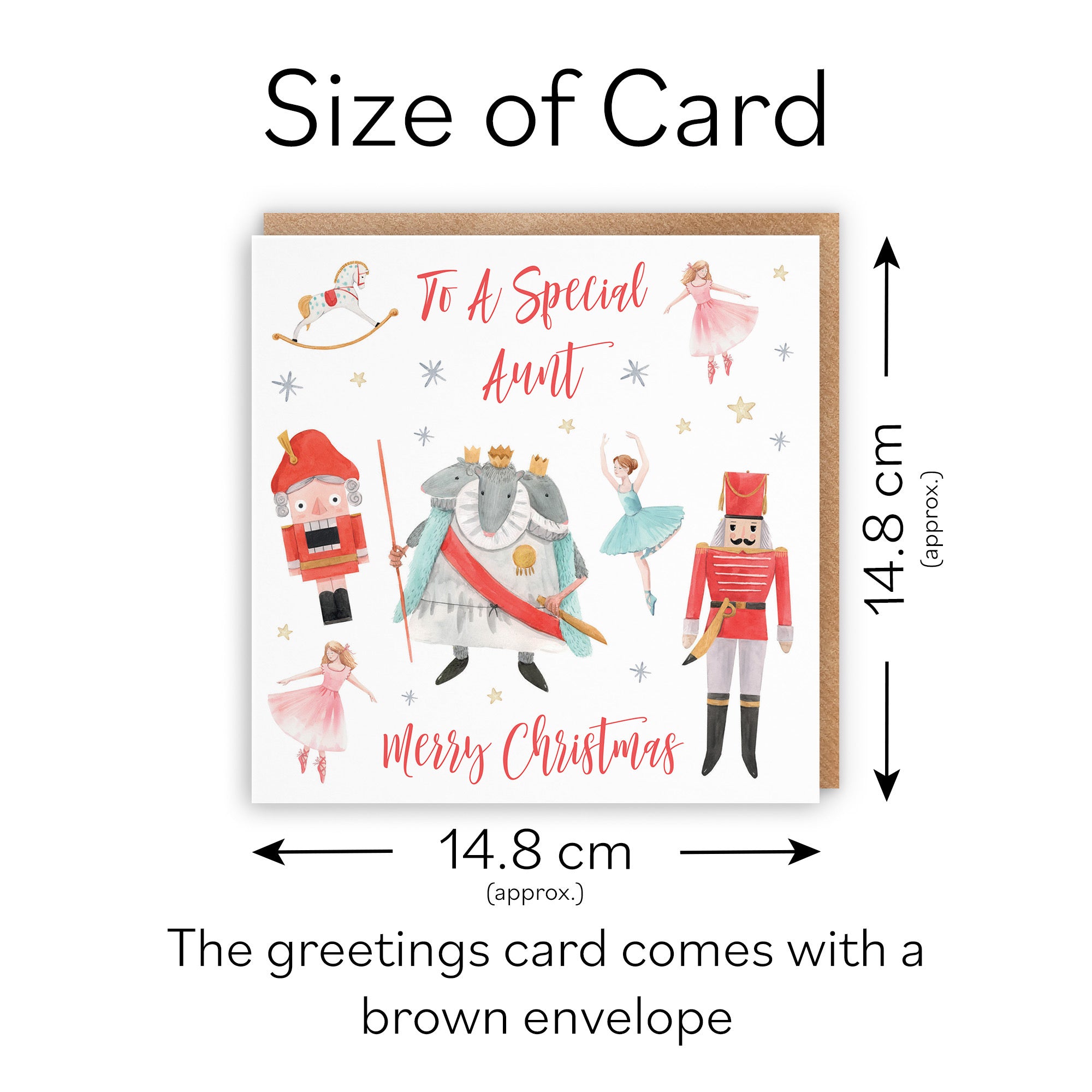 Aunt Christmas Card Nutcracker - Default Title (TH02744)