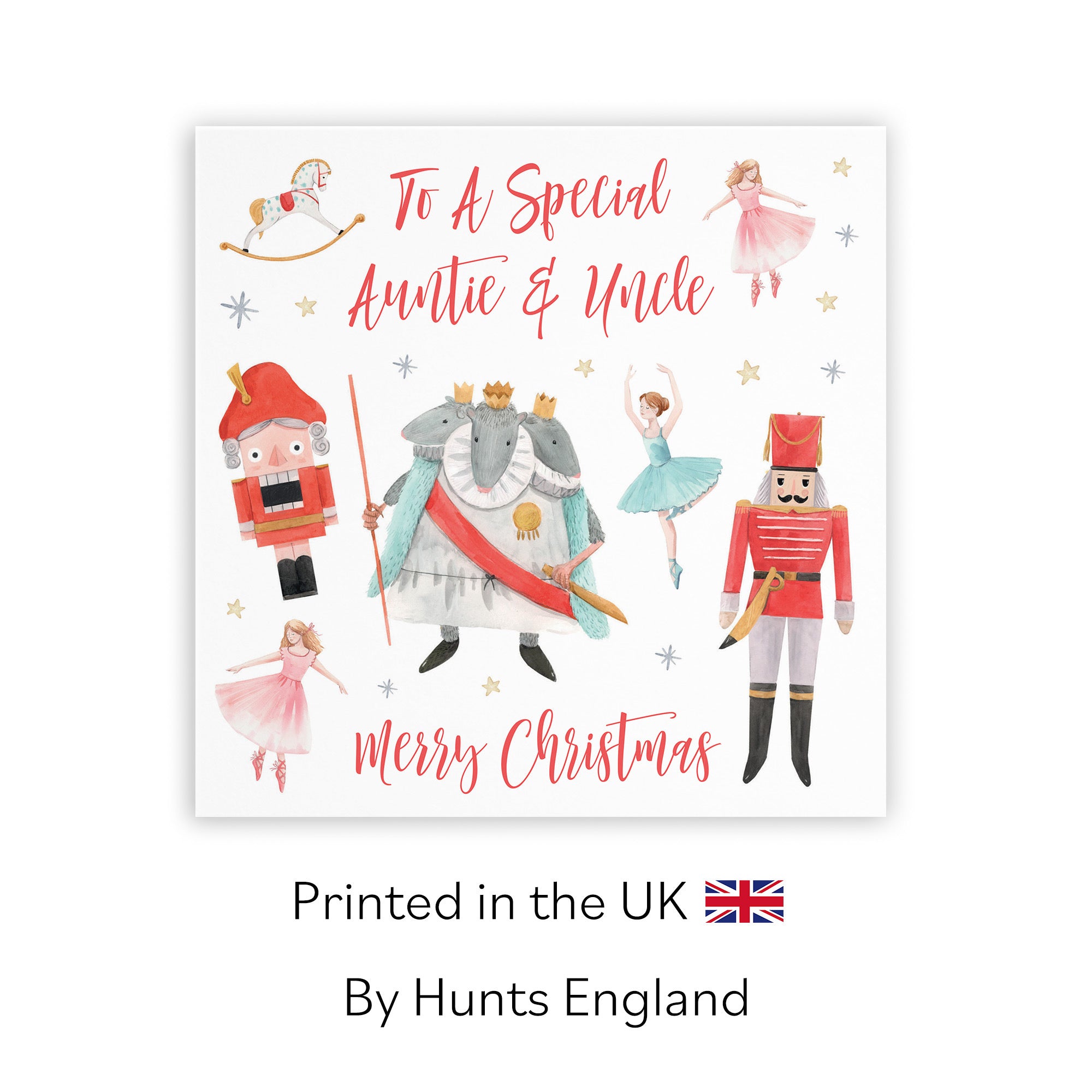 Auntie And Uncle Christmas Card Nutcracker - Default Title (TH02746)
