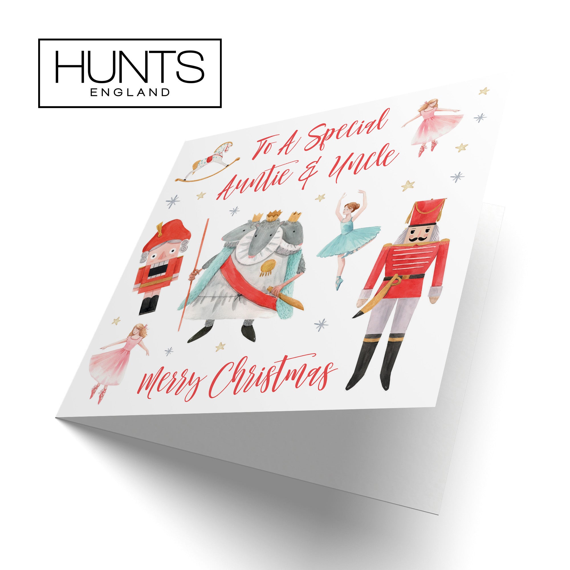 Auntie And Uncle Christmas Card Nutcracker - Default Title (TH02746)