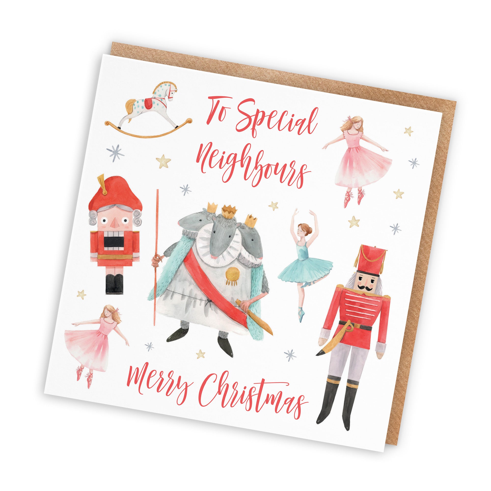 Neighbours Christmas Card Nutcracker - Default Title (TH02747)