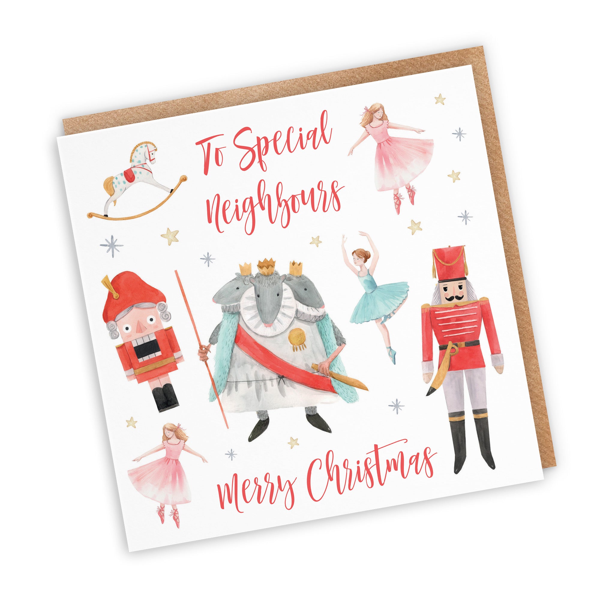 Neighbours Christmas Card Nutcracker - Default Title (TH02747)