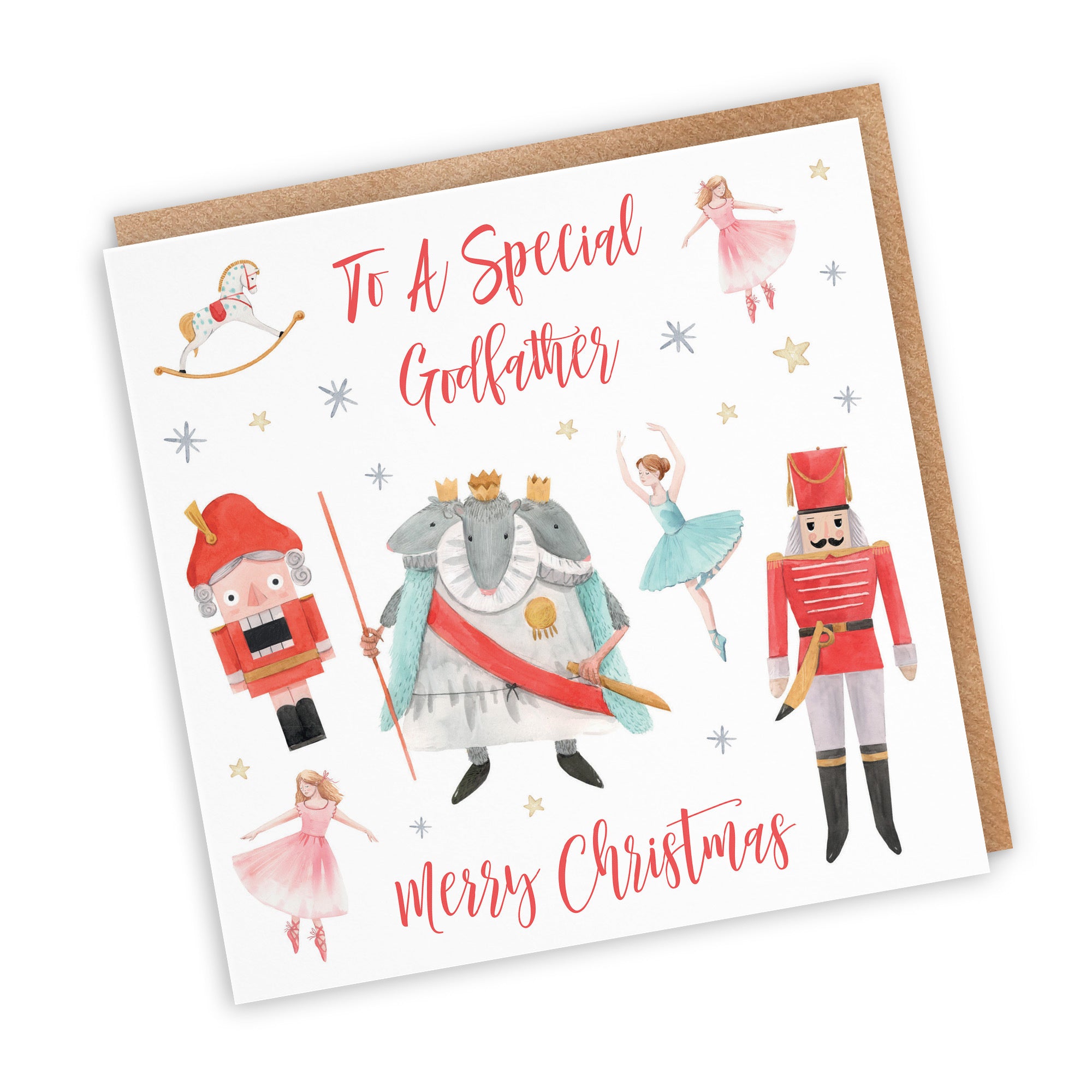 Godfather Christmas Card Nutcracker - Default Title (TH02751)