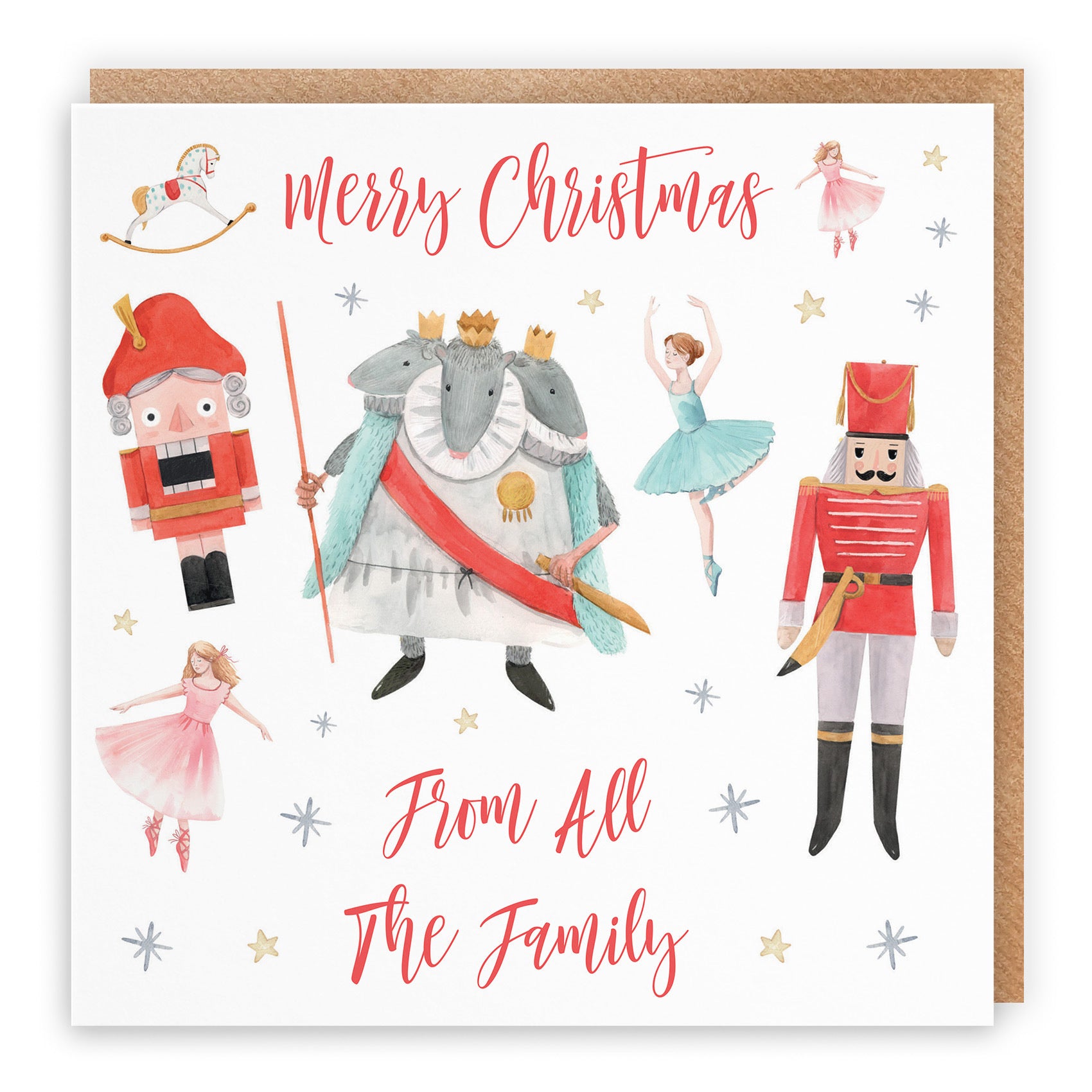 From All The Family Christmas Card Nutcracker - Default Title (TH02752)