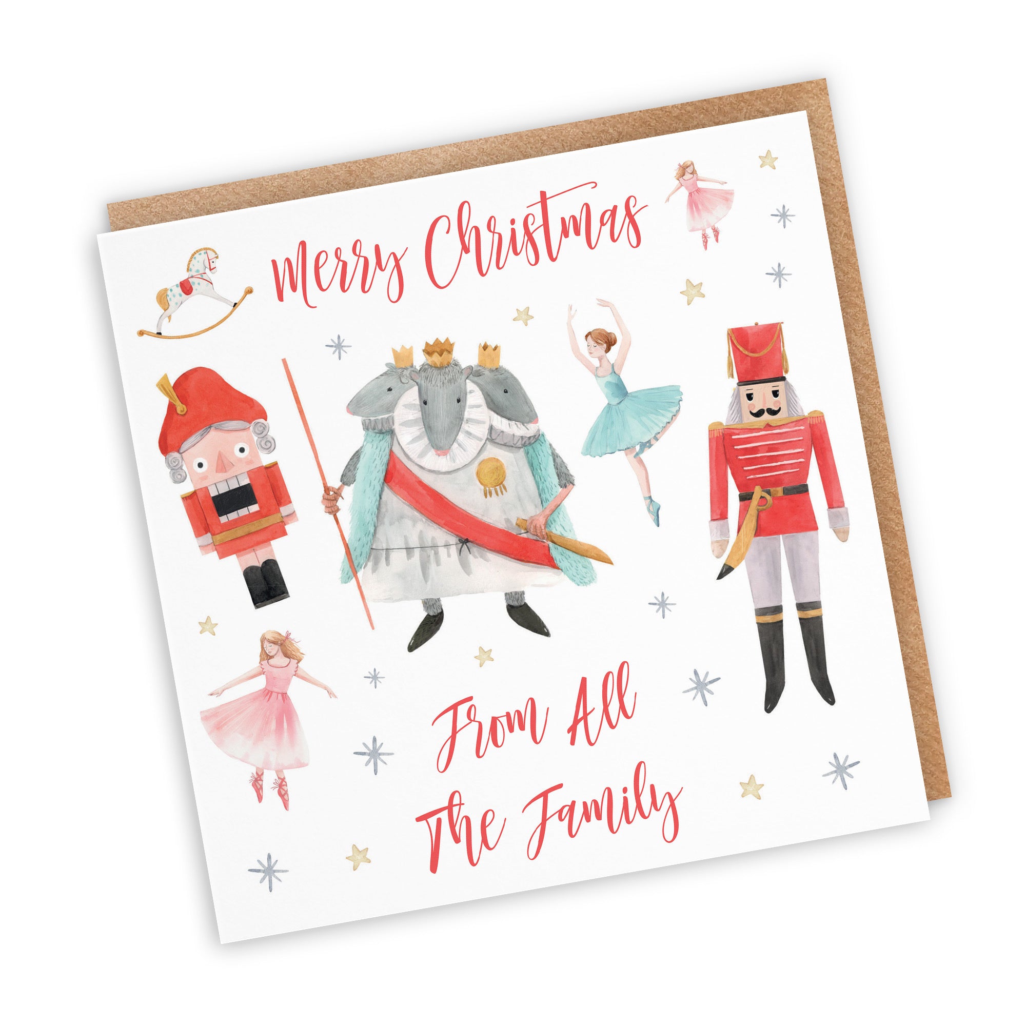 From All The Family Christmas Card Nutcracker - Default Title (TH02752)