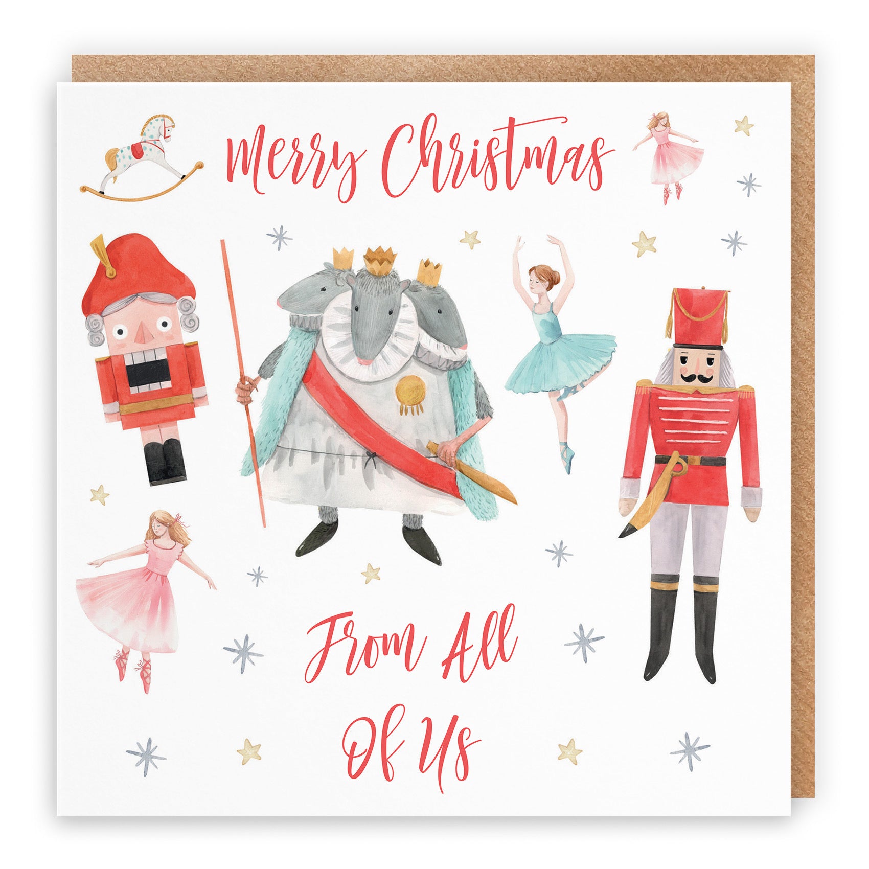 From All Of Us Christmas Card Nutcracker - Default Title (TH02753)