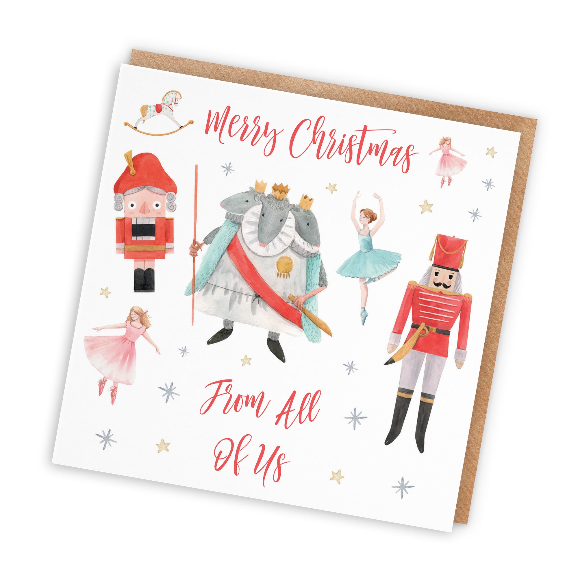 From All Of Us Christmas Card Nutcracker - Default Title (TH02753)