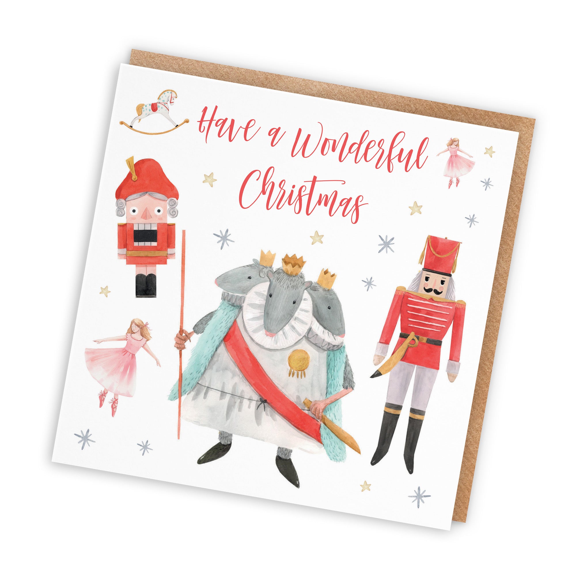 Individual Christmas Card Nutcracker - Default Title (TH02754)