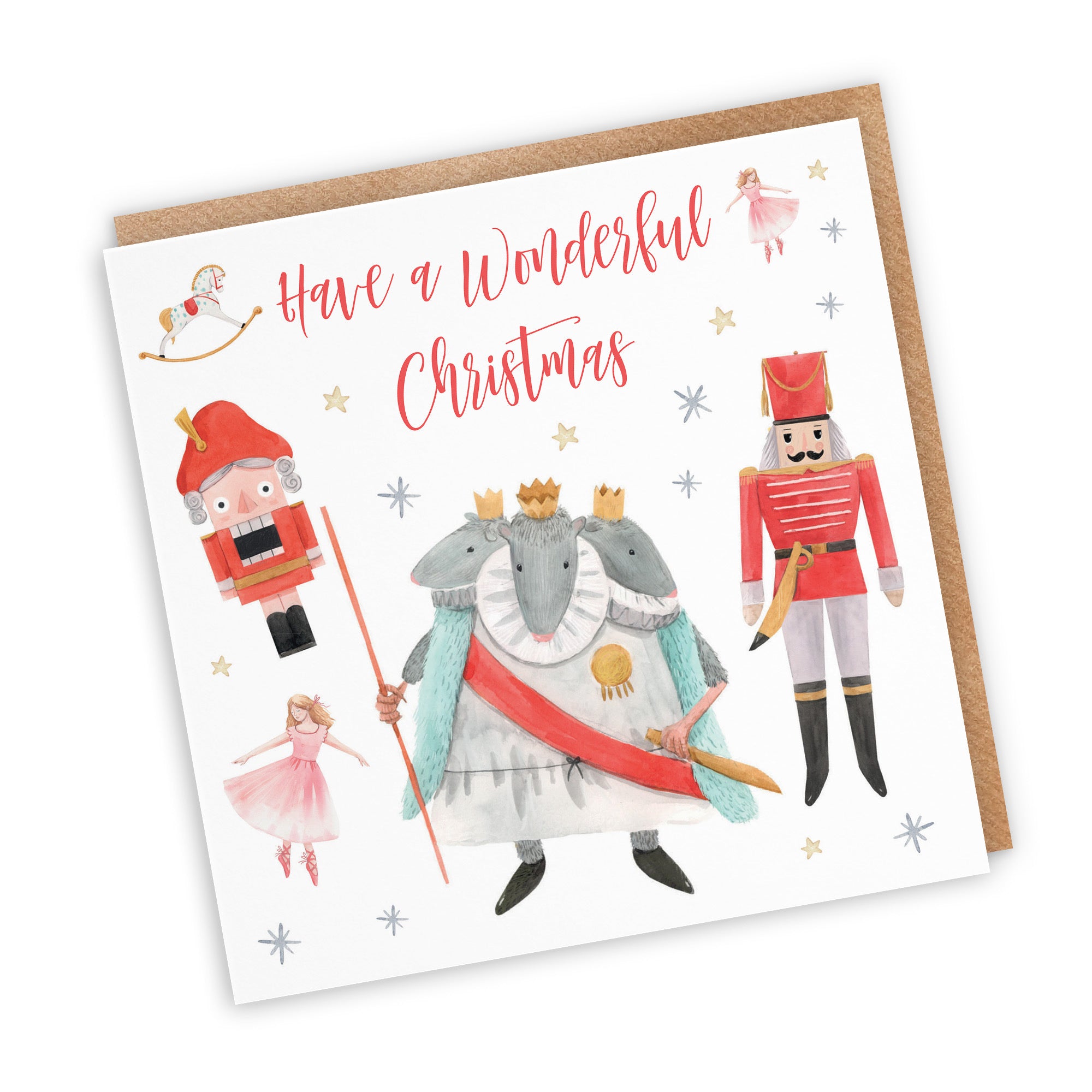 Individual Christmas Card Nutcracker - Default Title (TH02754)