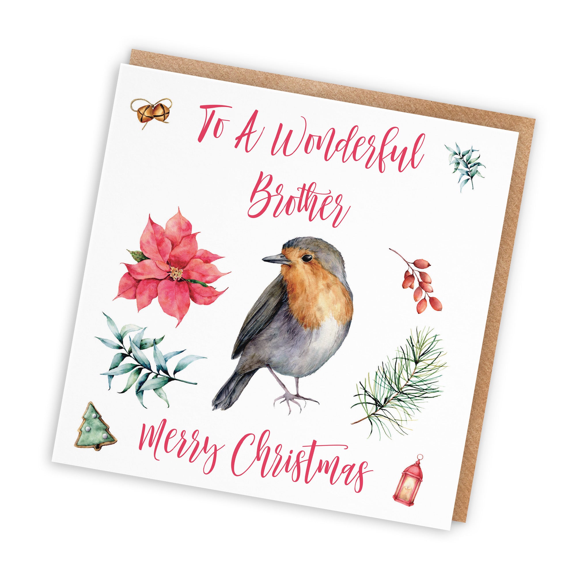 Brother Christmas Card Festive - Default Title (TH02760)