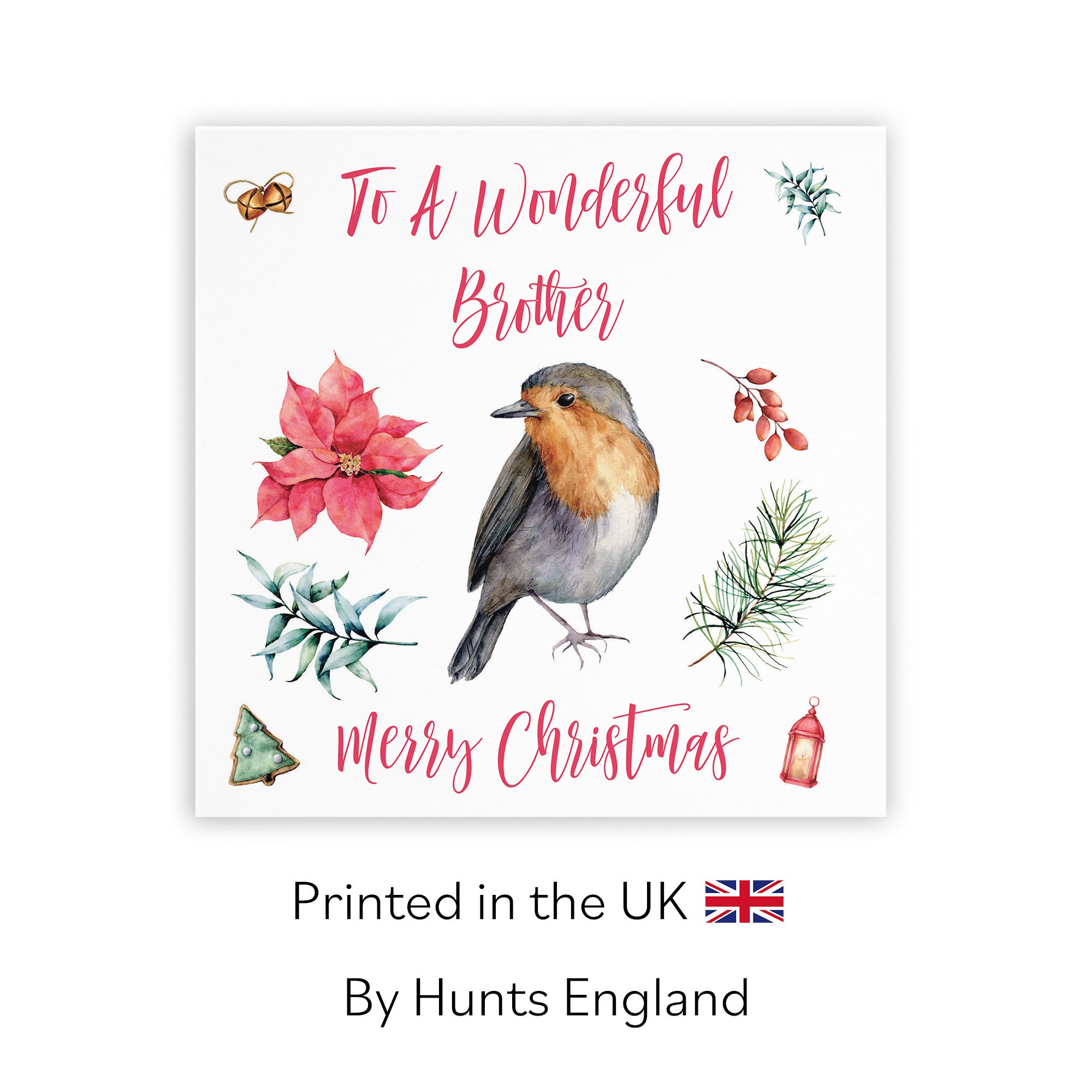 Brother Christmas Card Festive - Default Title (TH02760)