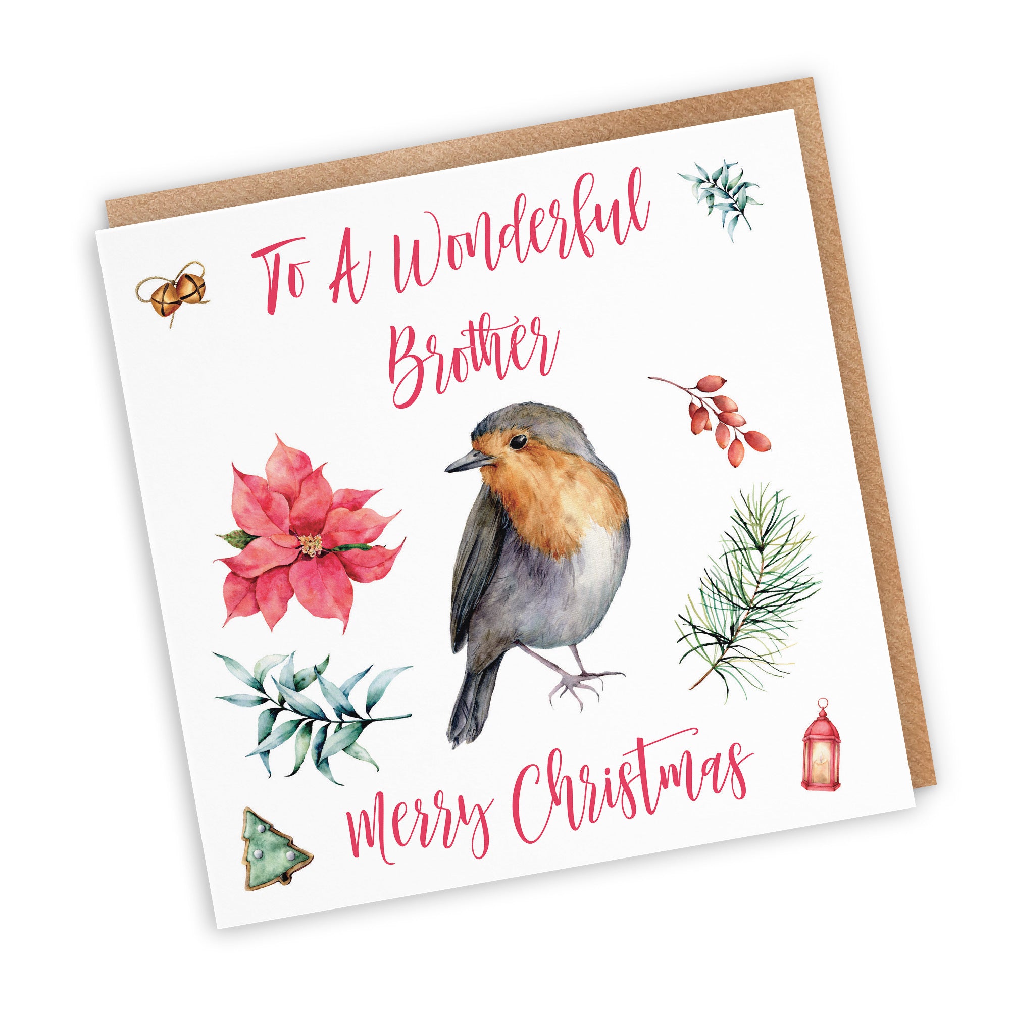 Brother Christmas Card Festive - Default Title (TH02760)