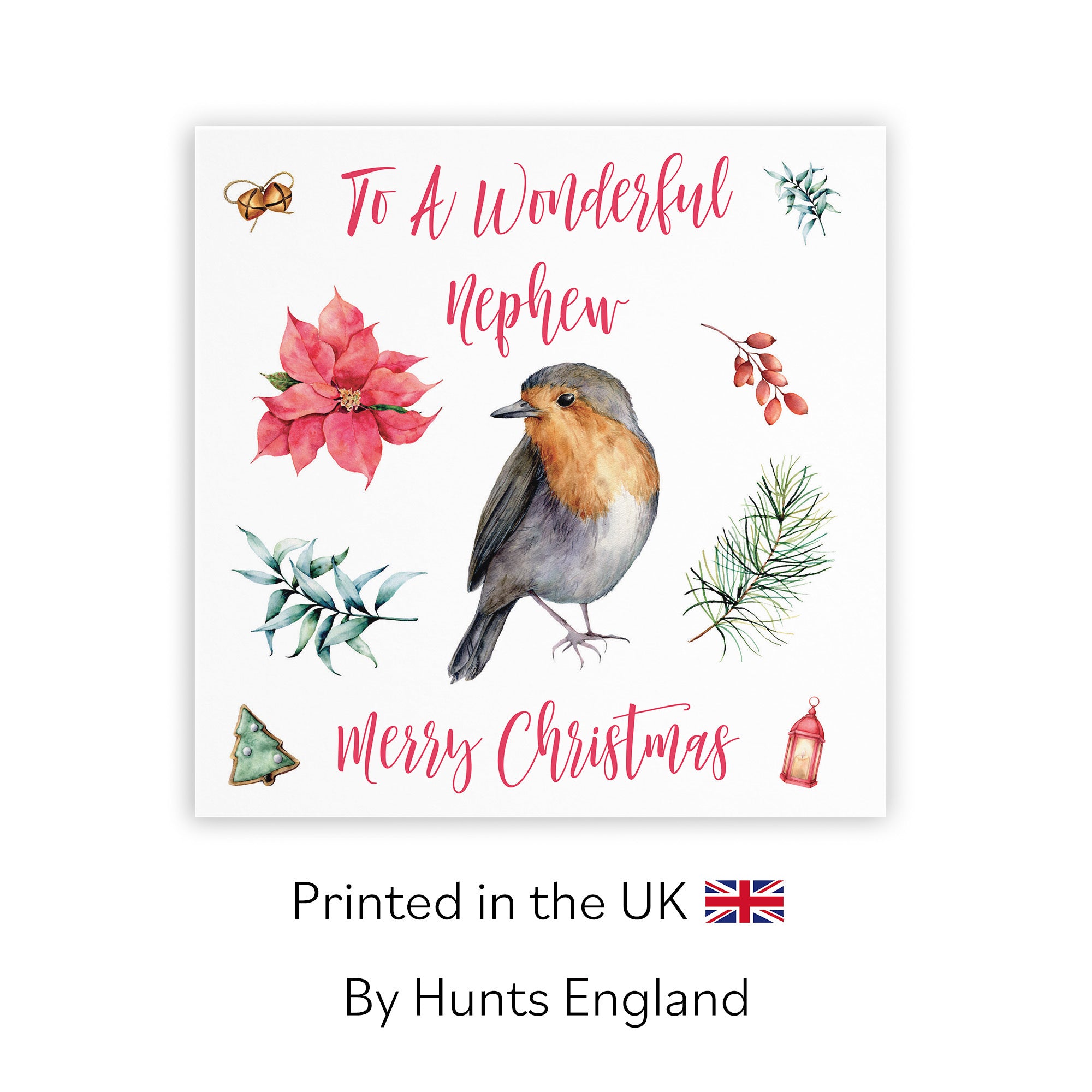 Nephew Christmas Card Festive - Default Title (TH02781)