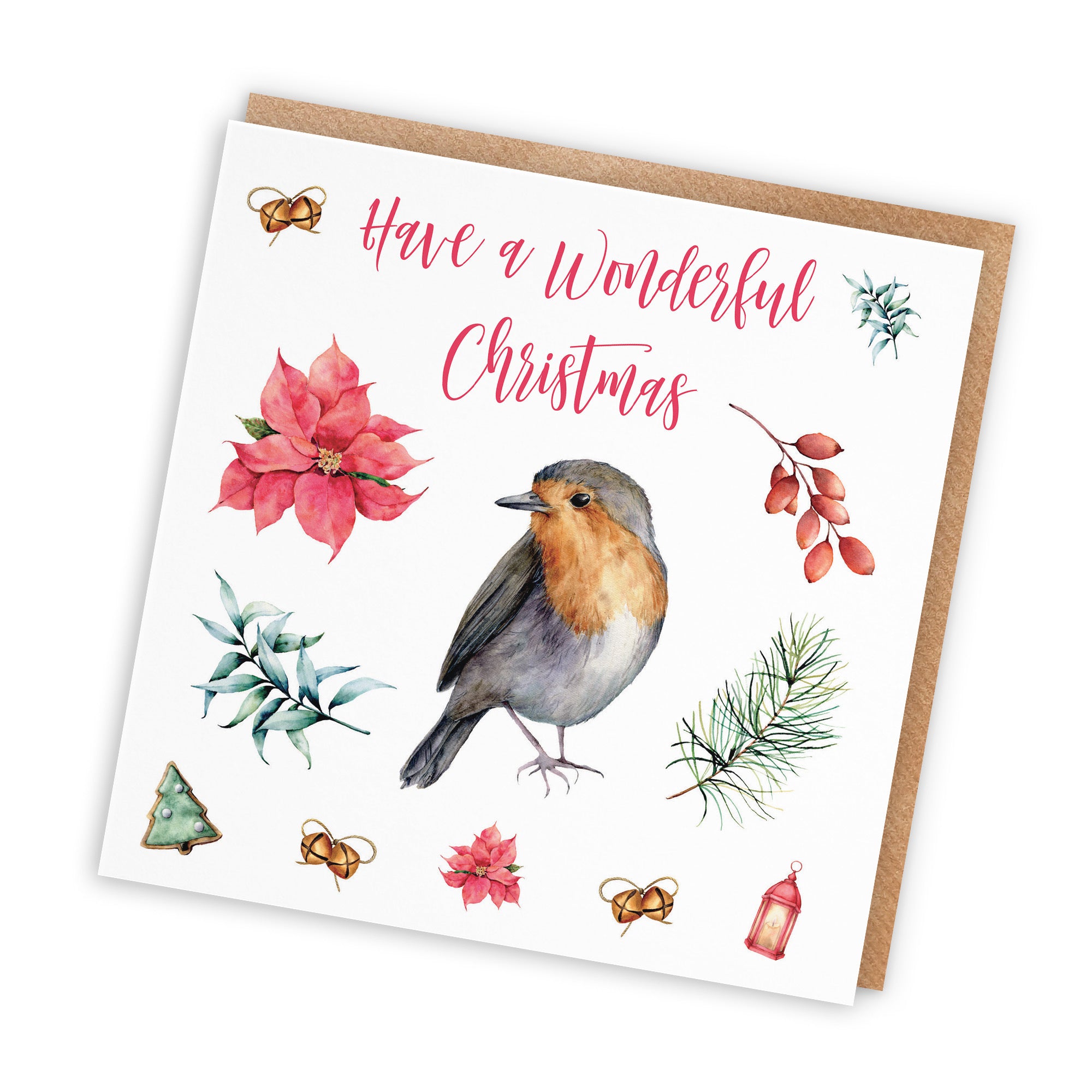 Individual Christmas Card Festive - Default Title (TH02796)