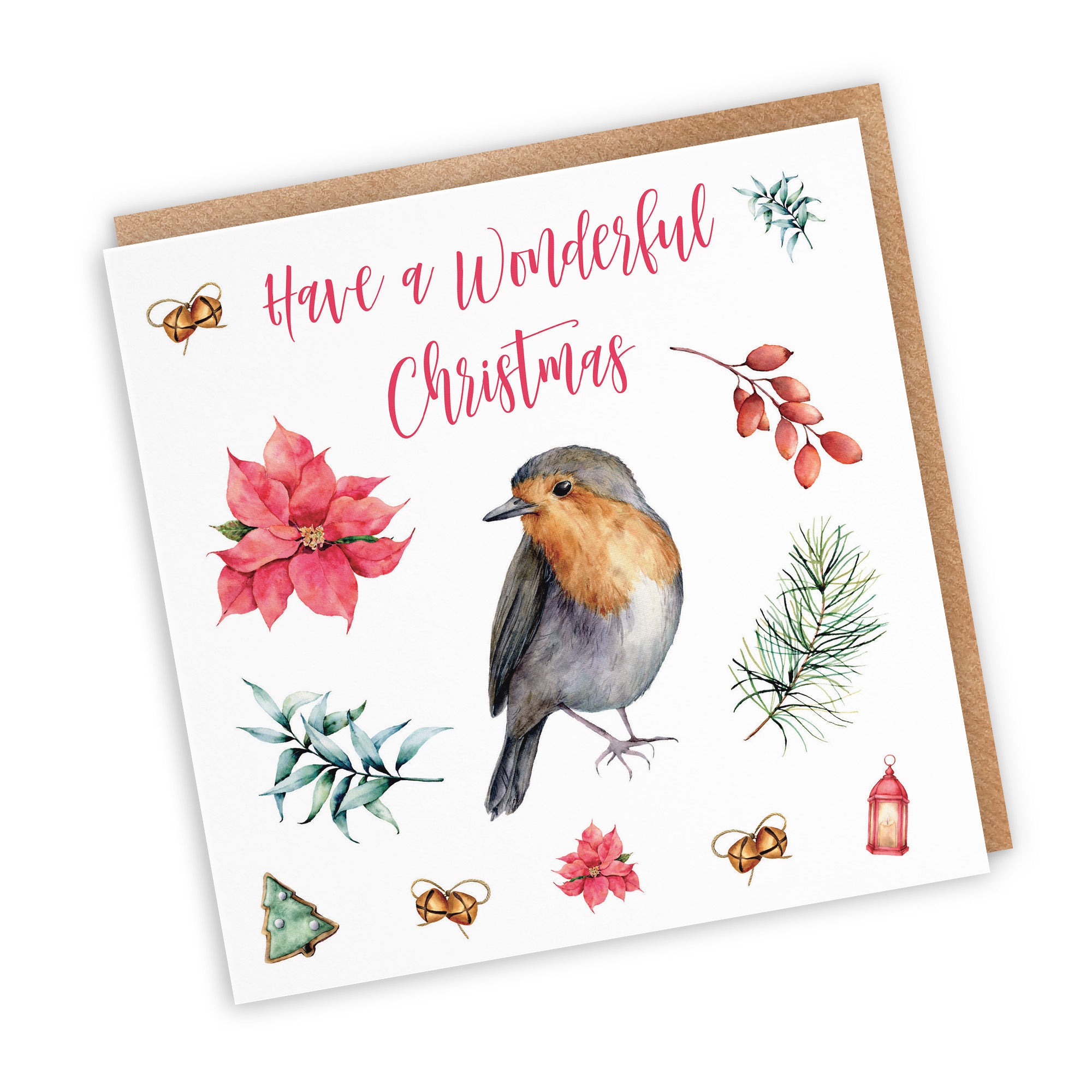 Individual Christmas Card Festive - Default Title (TH02796)