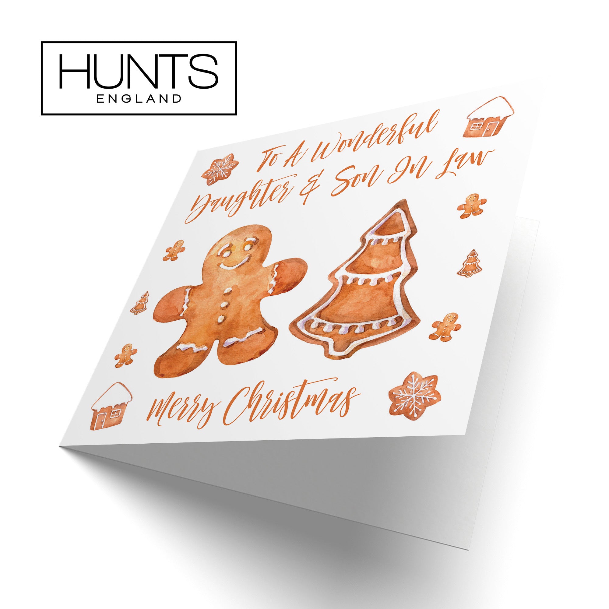 Daughter And Son In Law Christmas Card Gingerbread - Default Title (TH02805)
