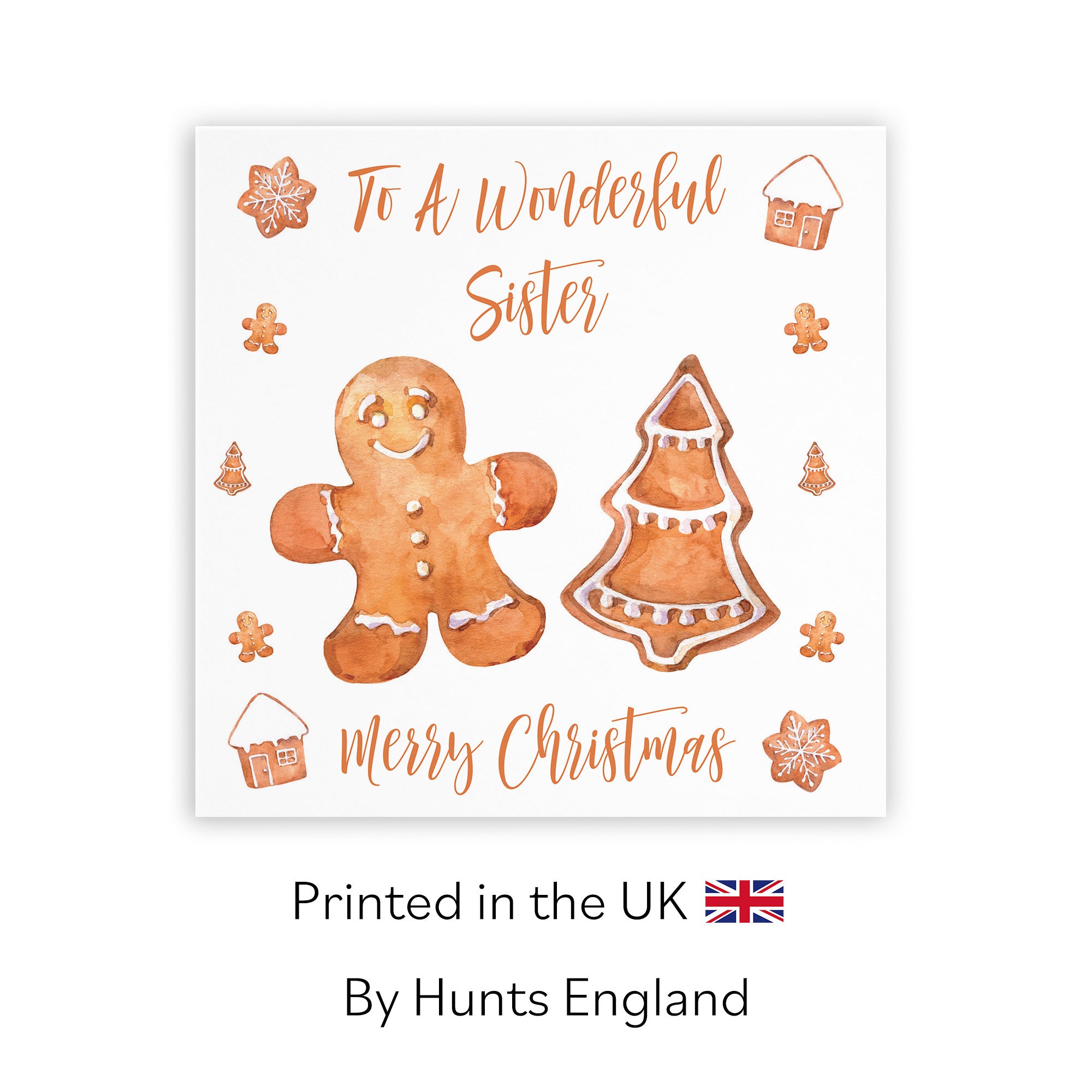 Sister Christmas Card Gingerbread - Default Title (TH02814)