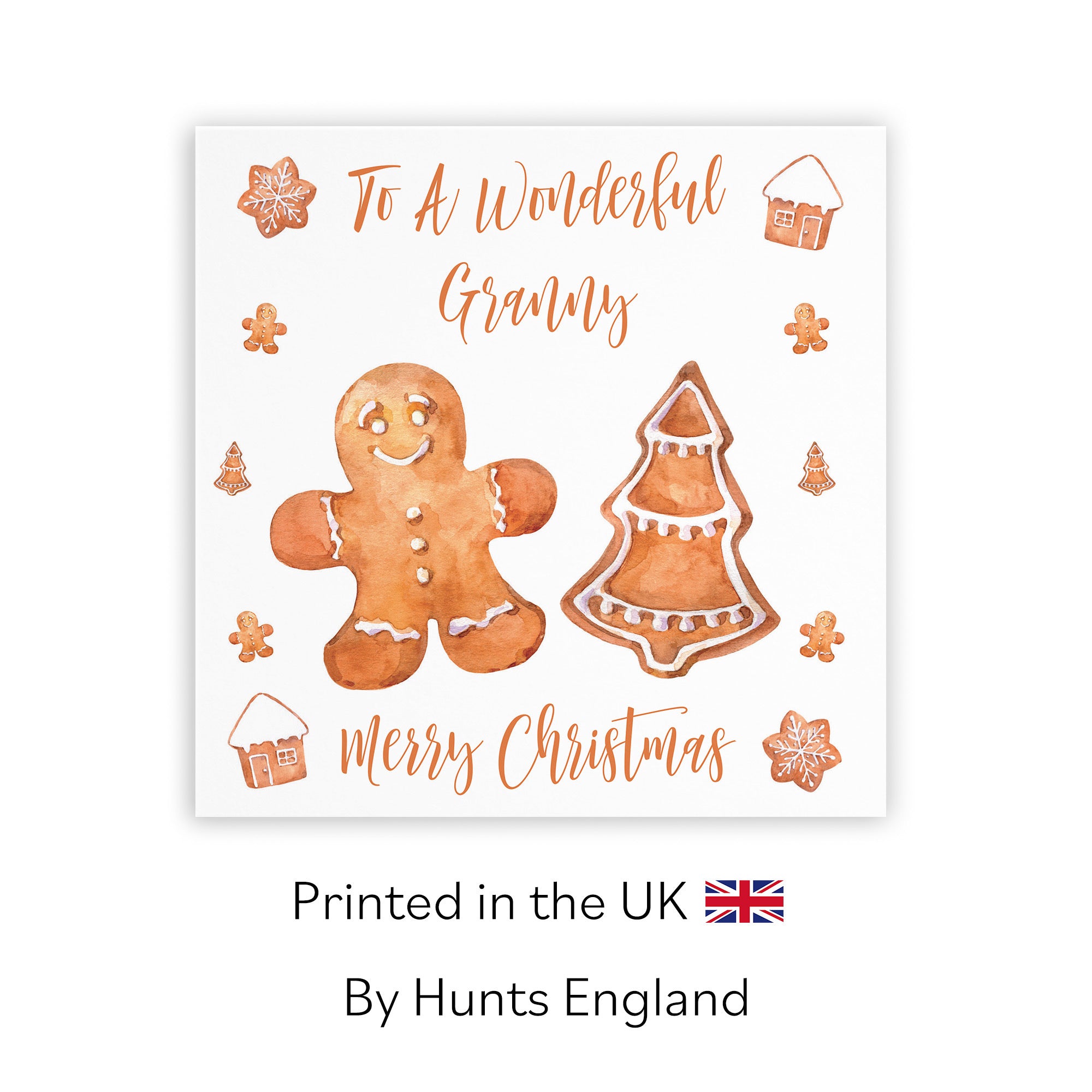 Granny Christmas Card Gingerbread - Default Title (TH02821)