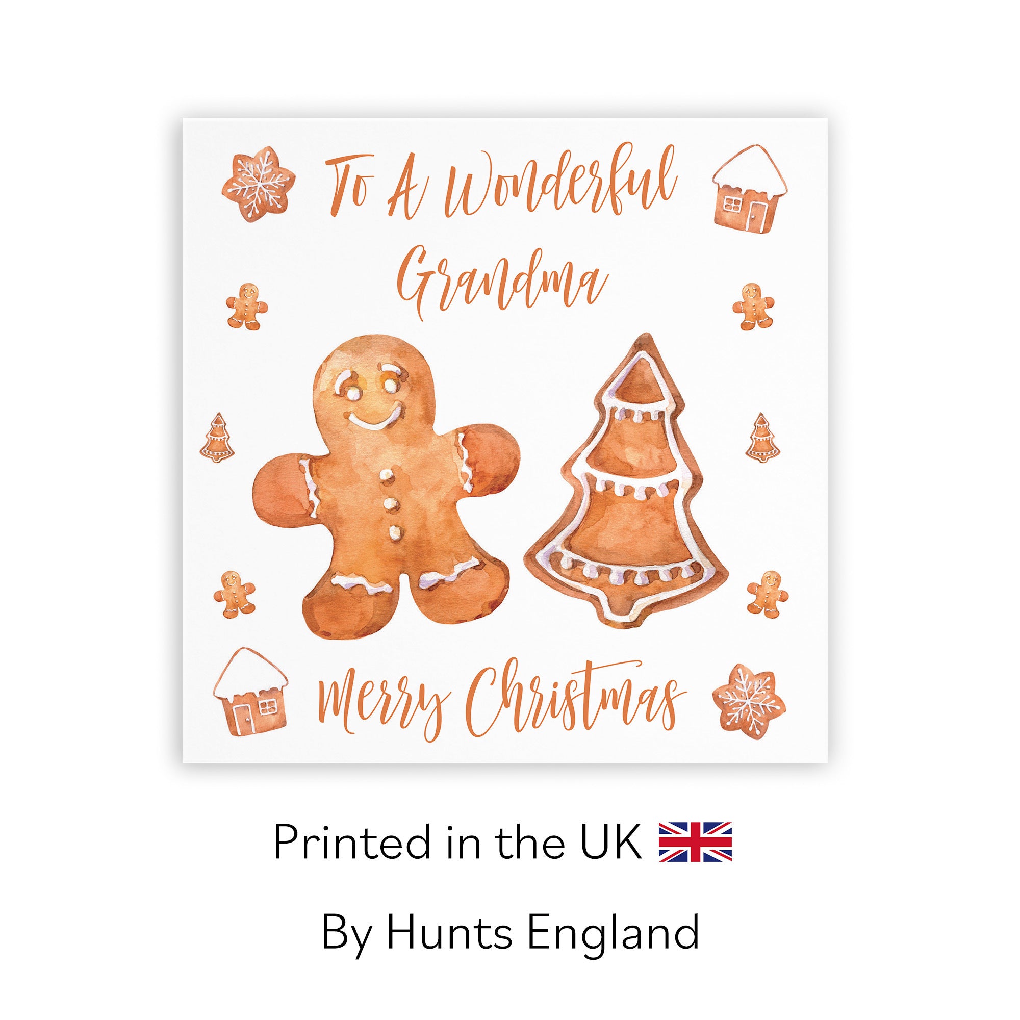 Grandma Christmas Card Gingerbread - Default Title (TH02823)