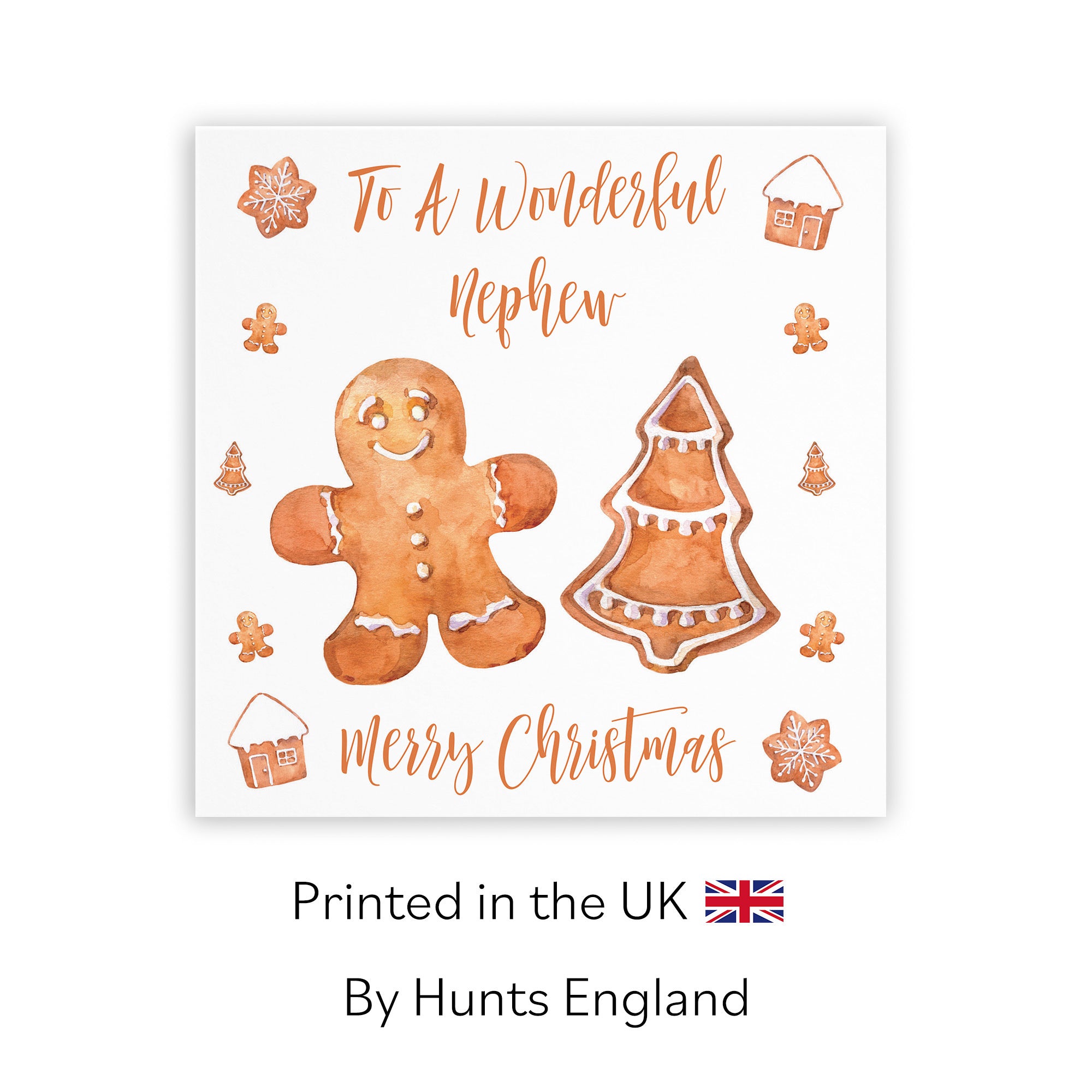Nephew Christmas Card Gingerbread - Default Title (TH02827)