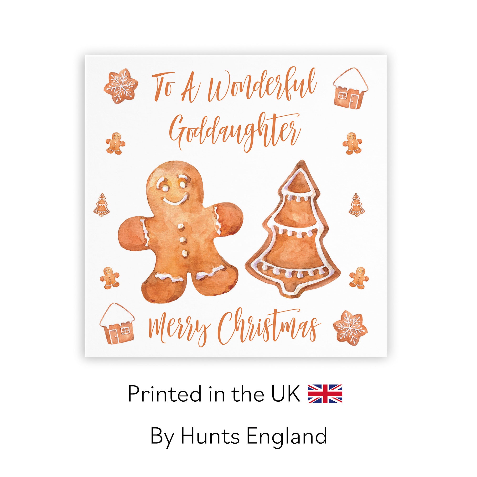 Goddaughter Christmas Card Gingerbread - Default Title (TH02830)