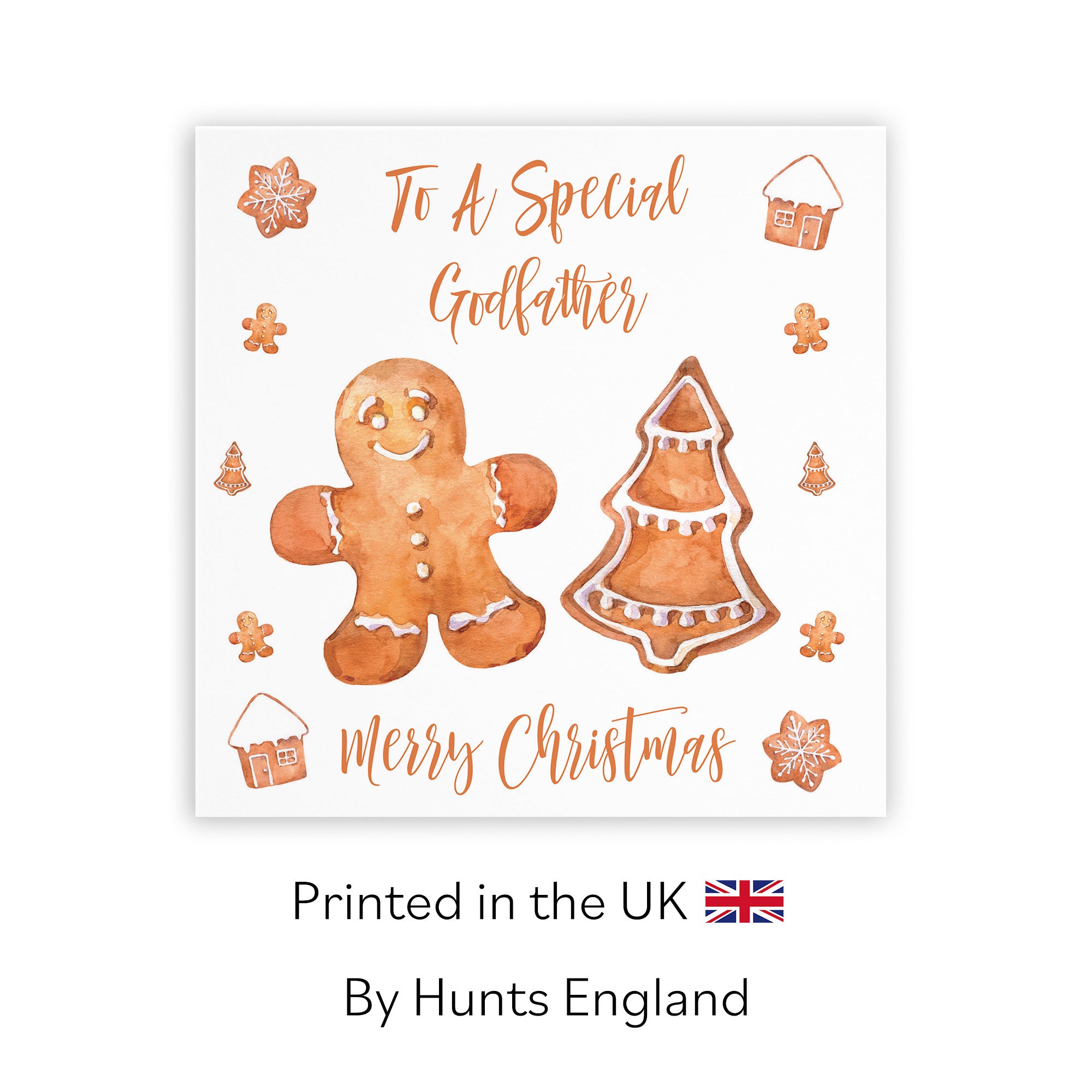 Godfather Christmas Card Gingerbread - Default Title (TH02844)