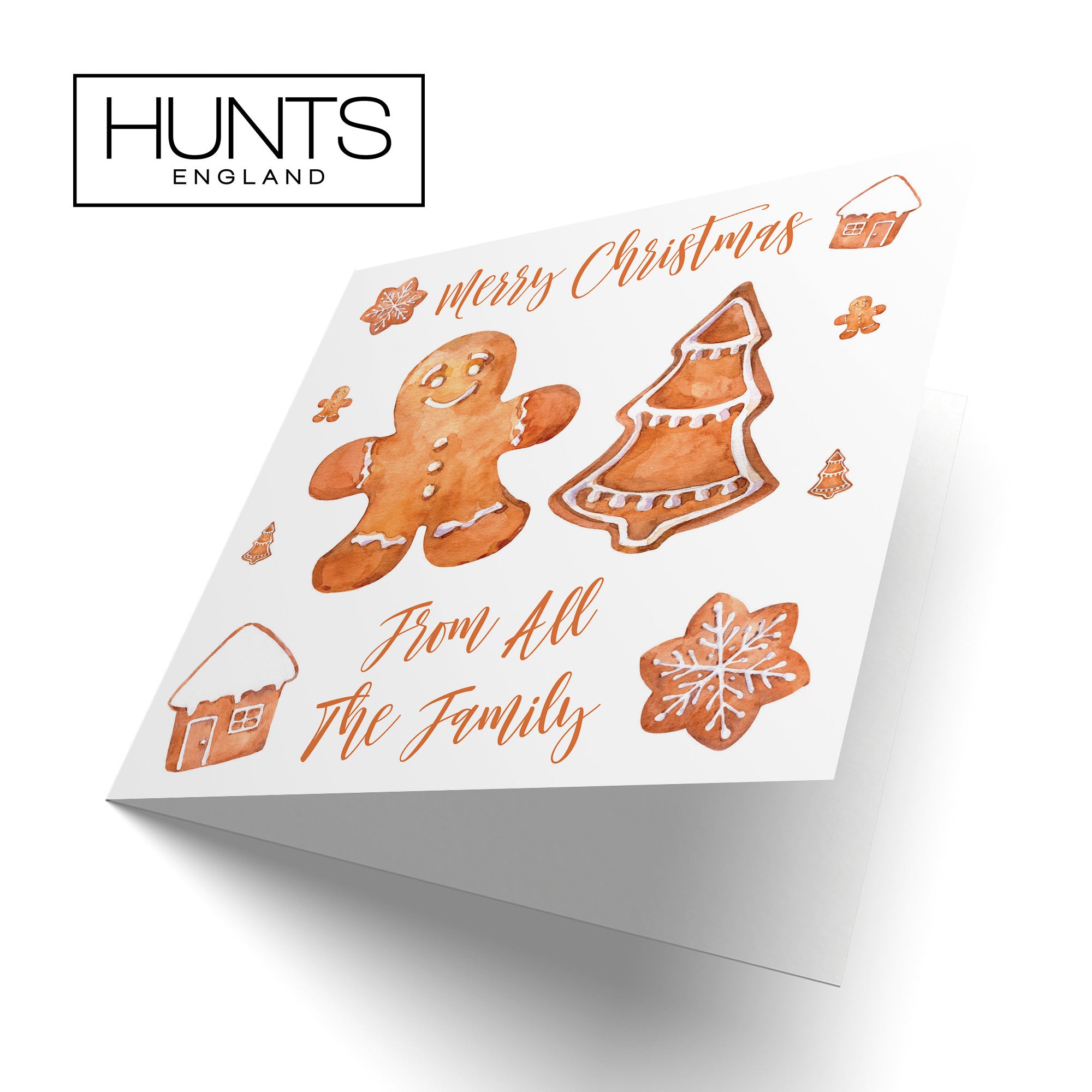 From All The Family Christmas Card Gingerbread - Default Title (TH02845)