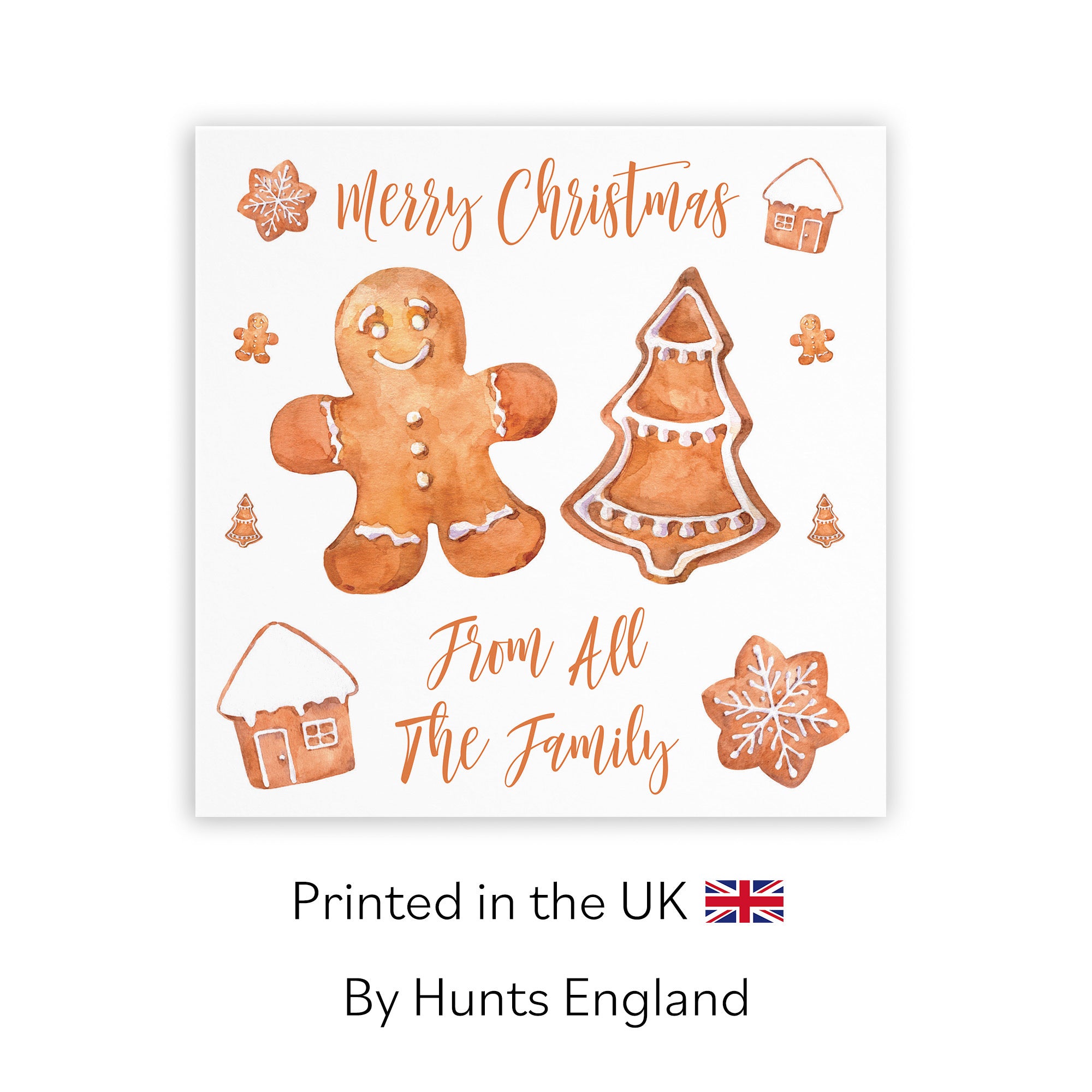 From All The Family Christmas Card Gingerbread - Default Title (TH02845)