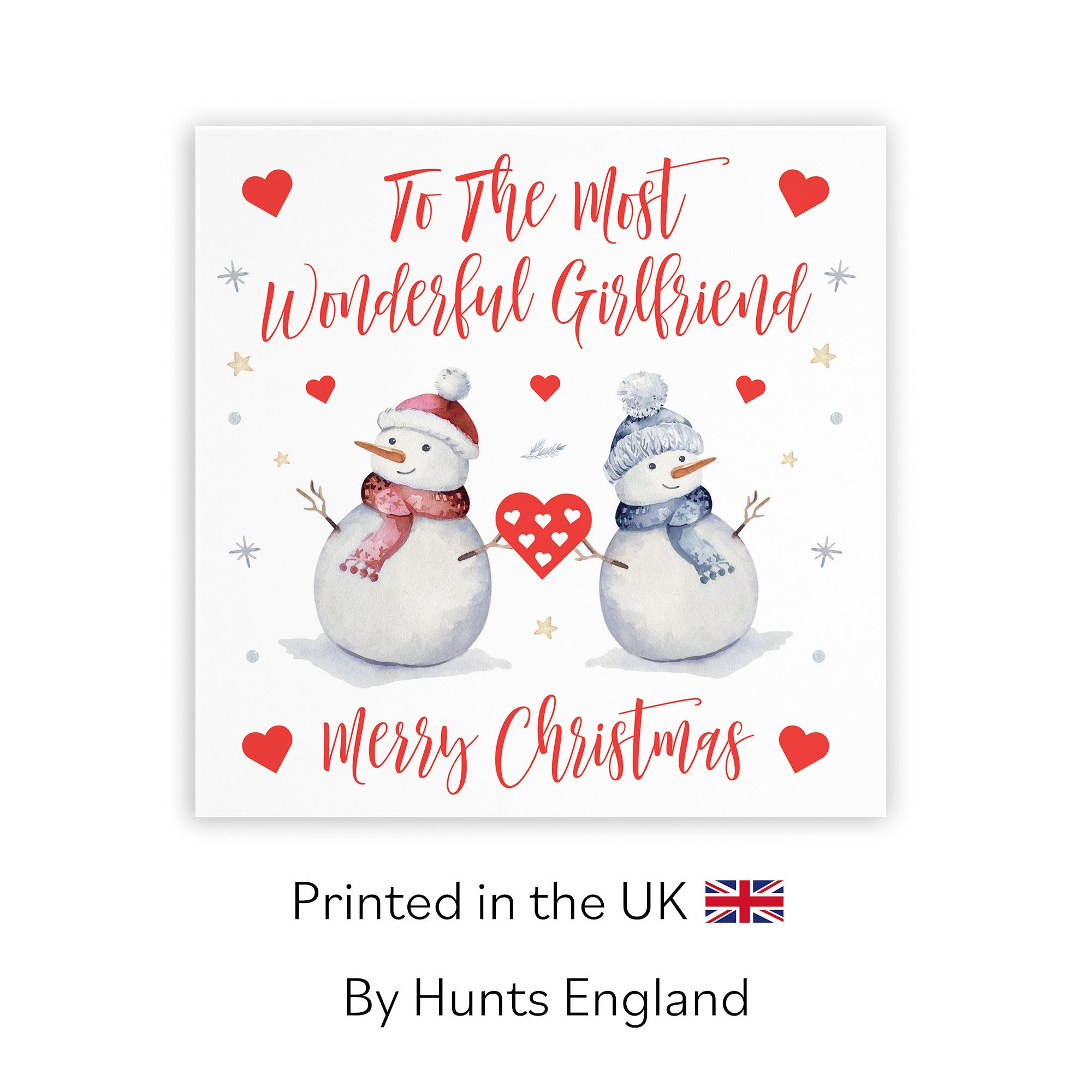 Girlfriend Christmas Card Snowman - Default Title (TH02850)