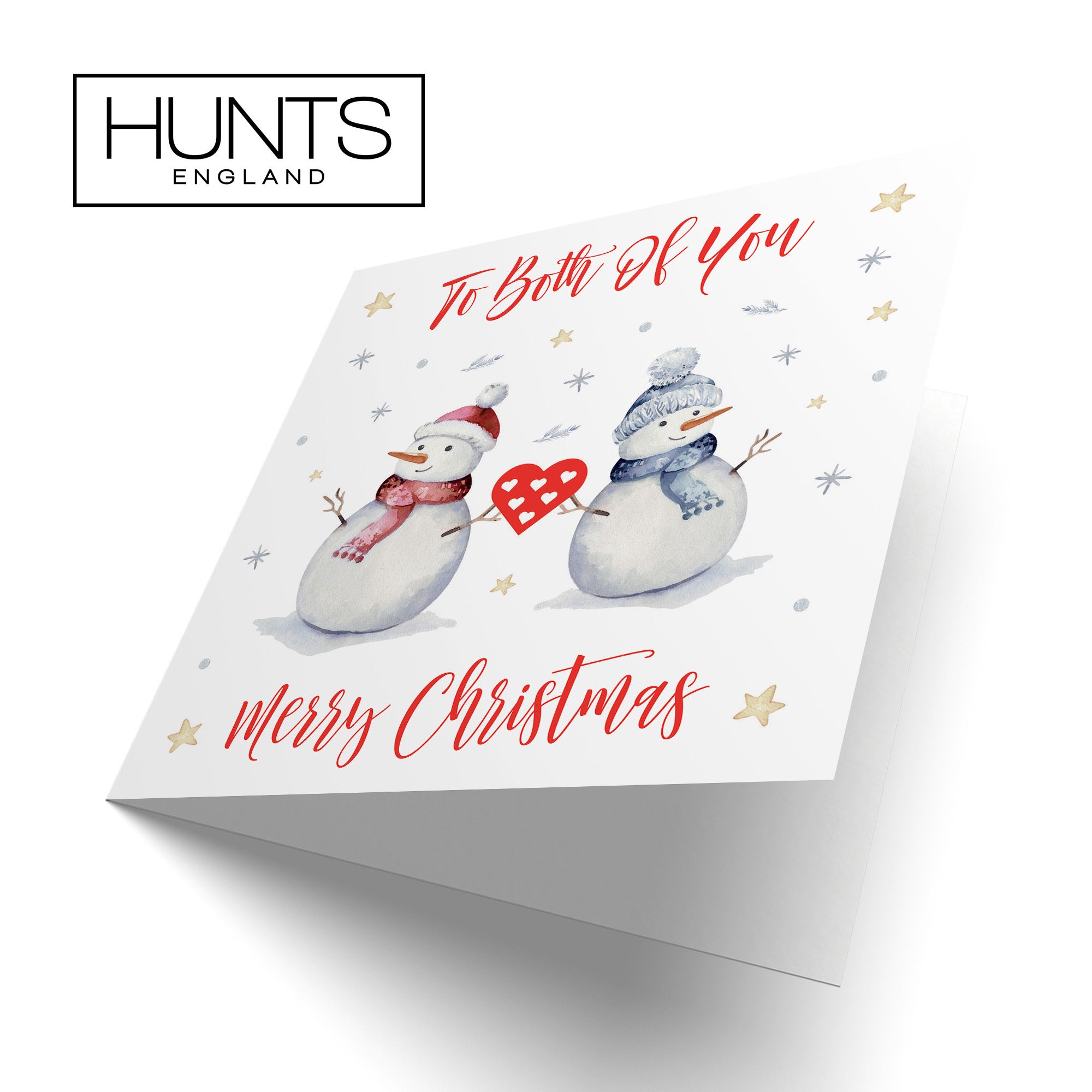 Both Of You Christmas Card Snowman - Default Title (TH02854)