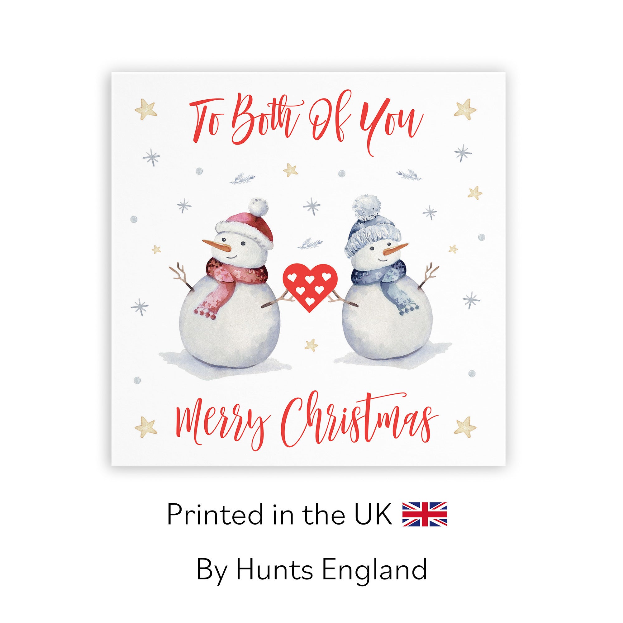 Both Of You Christmas Card Snowman - Default Title (TH02854)